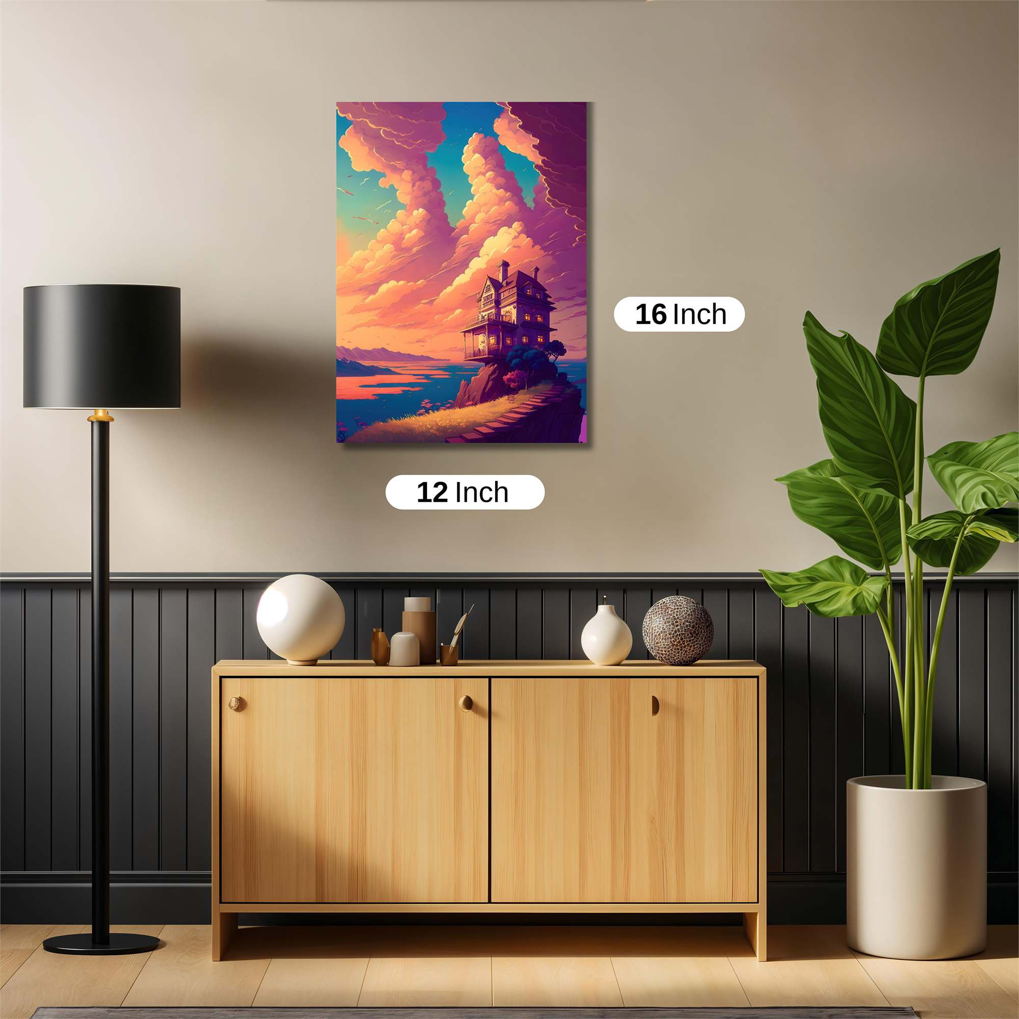 House Dreamscape Safe Wall Magnetic / M