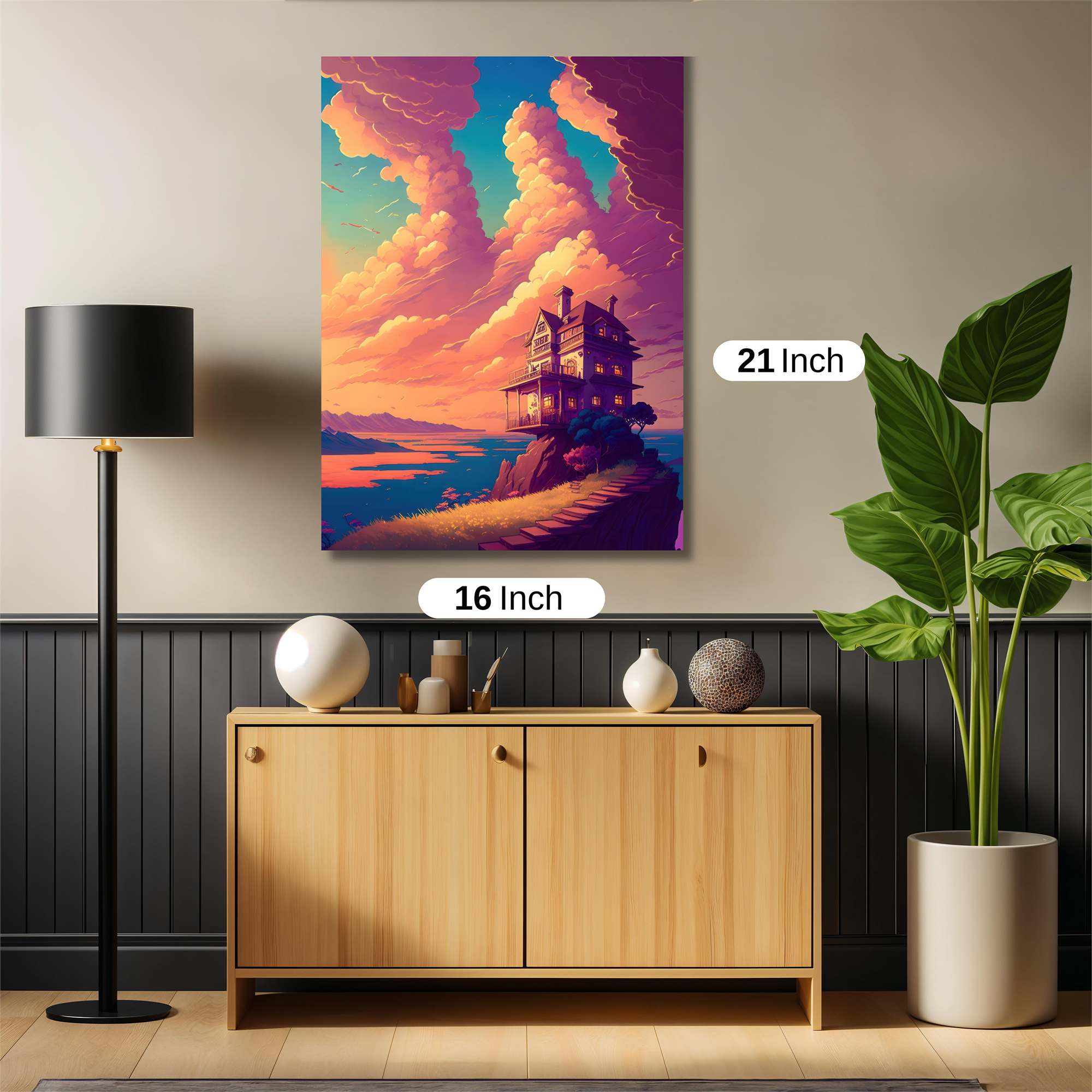 House Dreamscape Safe Wall Magnetic / M