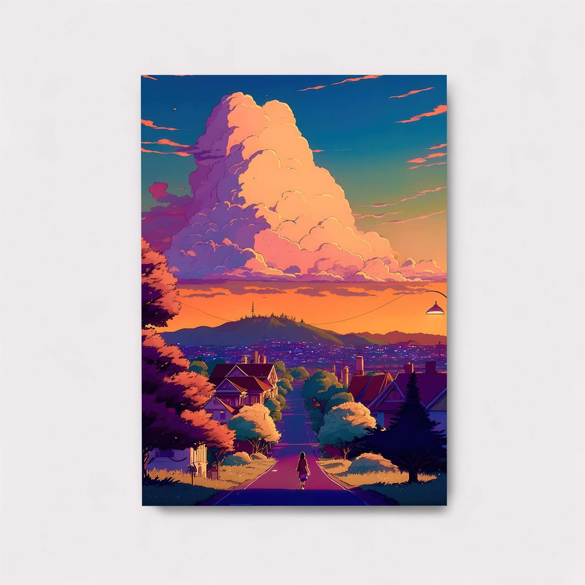 Sunset Serenity Safe Wall Magnetic / M