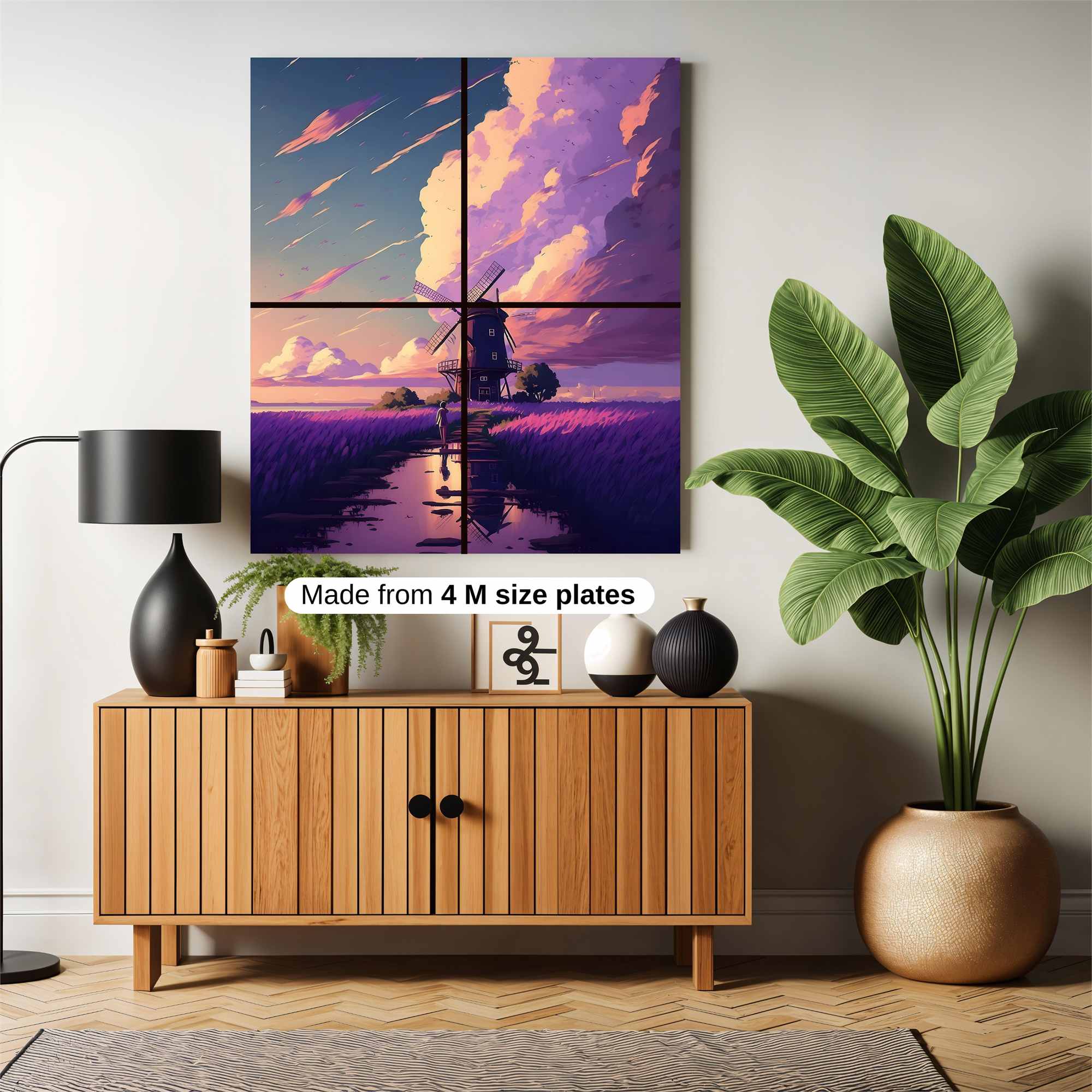 Windmill Whimsy Safe Wall Magnetic / M