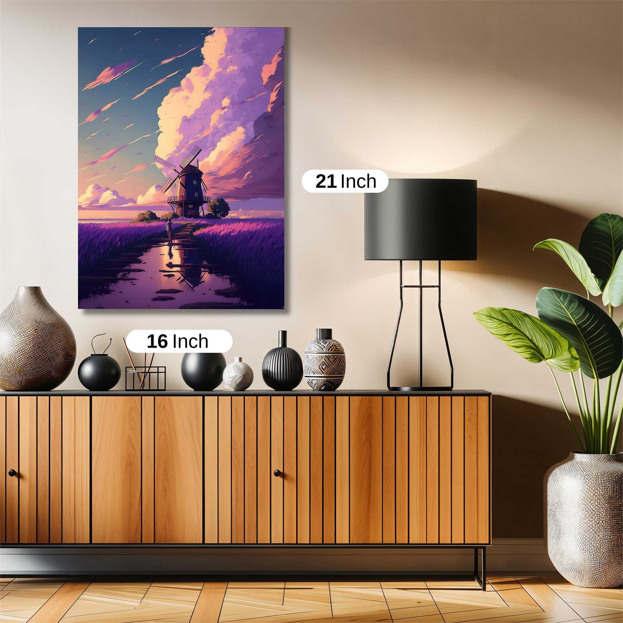 Windmill Whimsy Safe Wall Magnetic / M