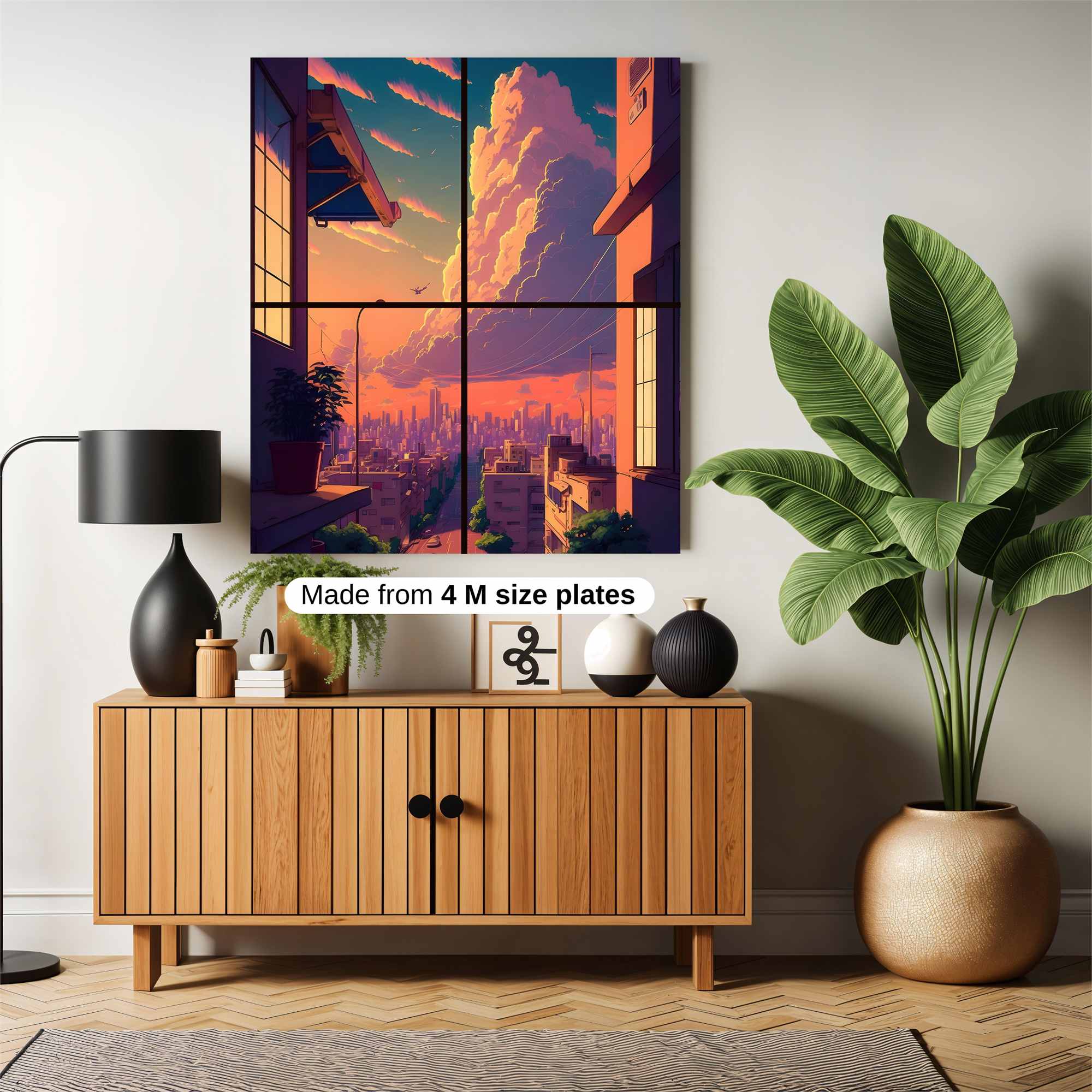 Urban Serenity Safe Wall Magnetic / M