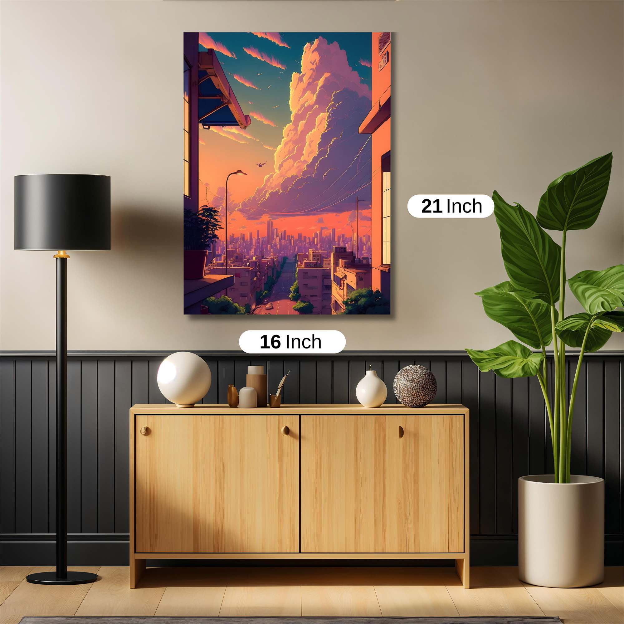 Urban Serenity Safe Wall Magnetic / M