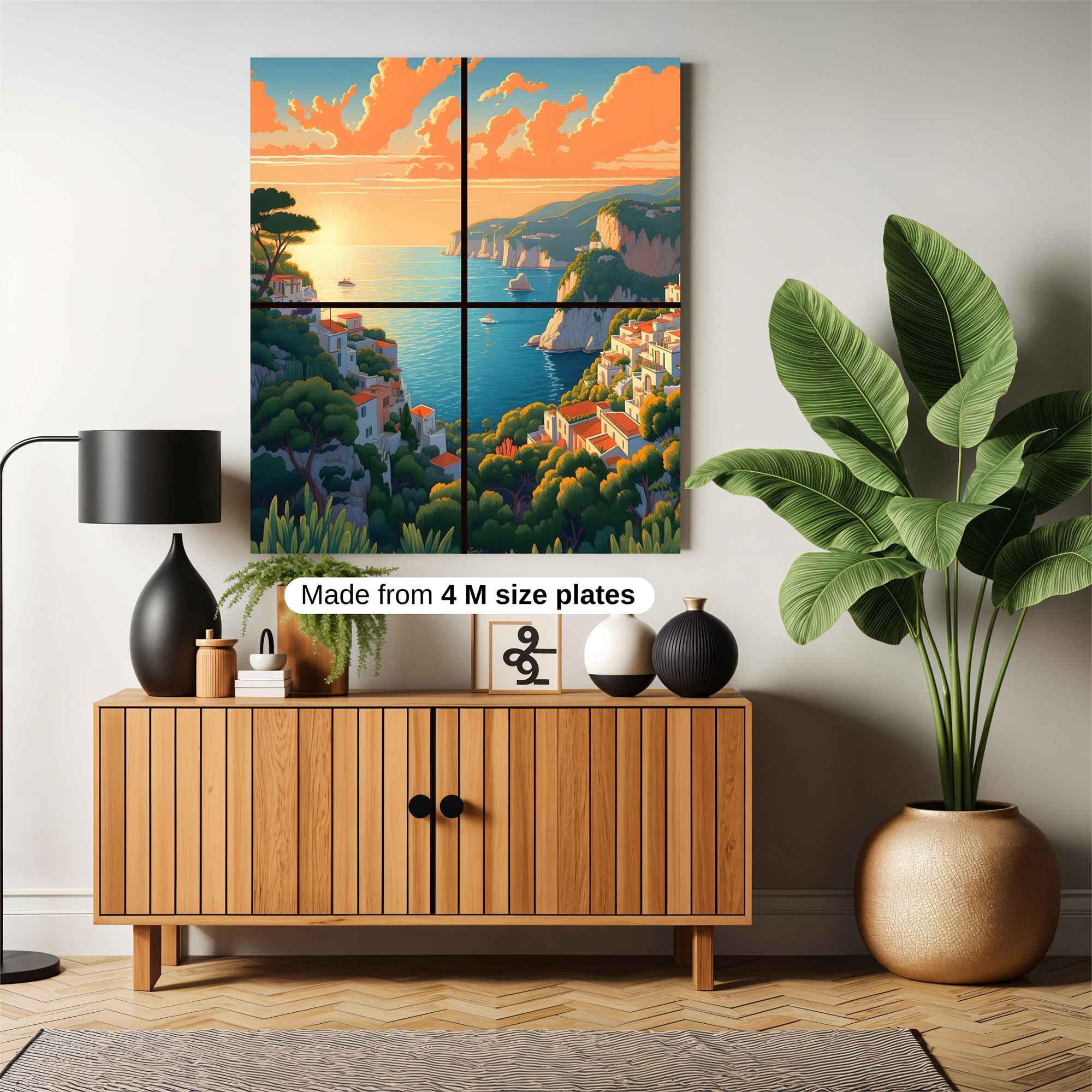 Amalfi Serenity Safe Wall Magnetic / M