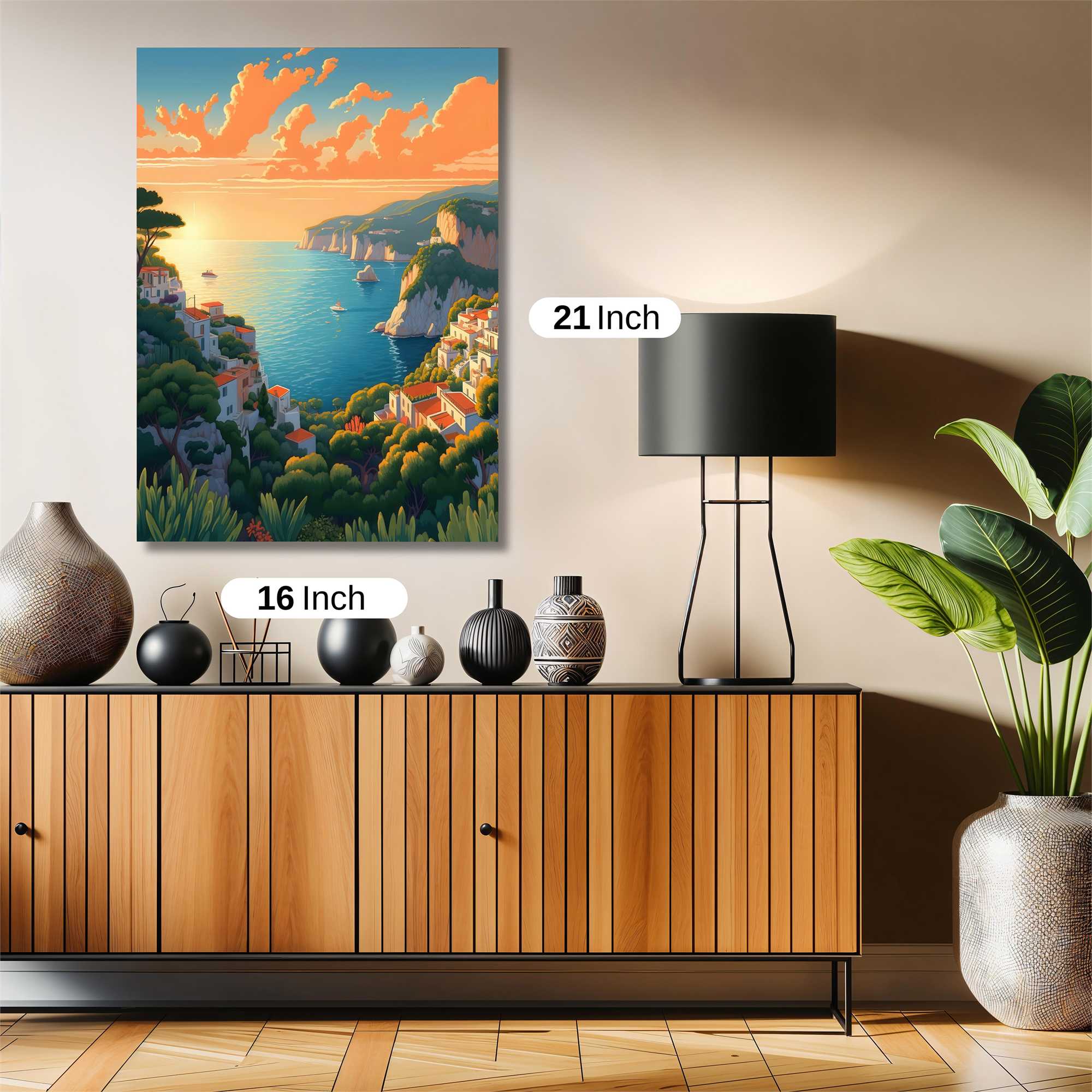Amalfi Serenity Safe Wall Magnetic / M