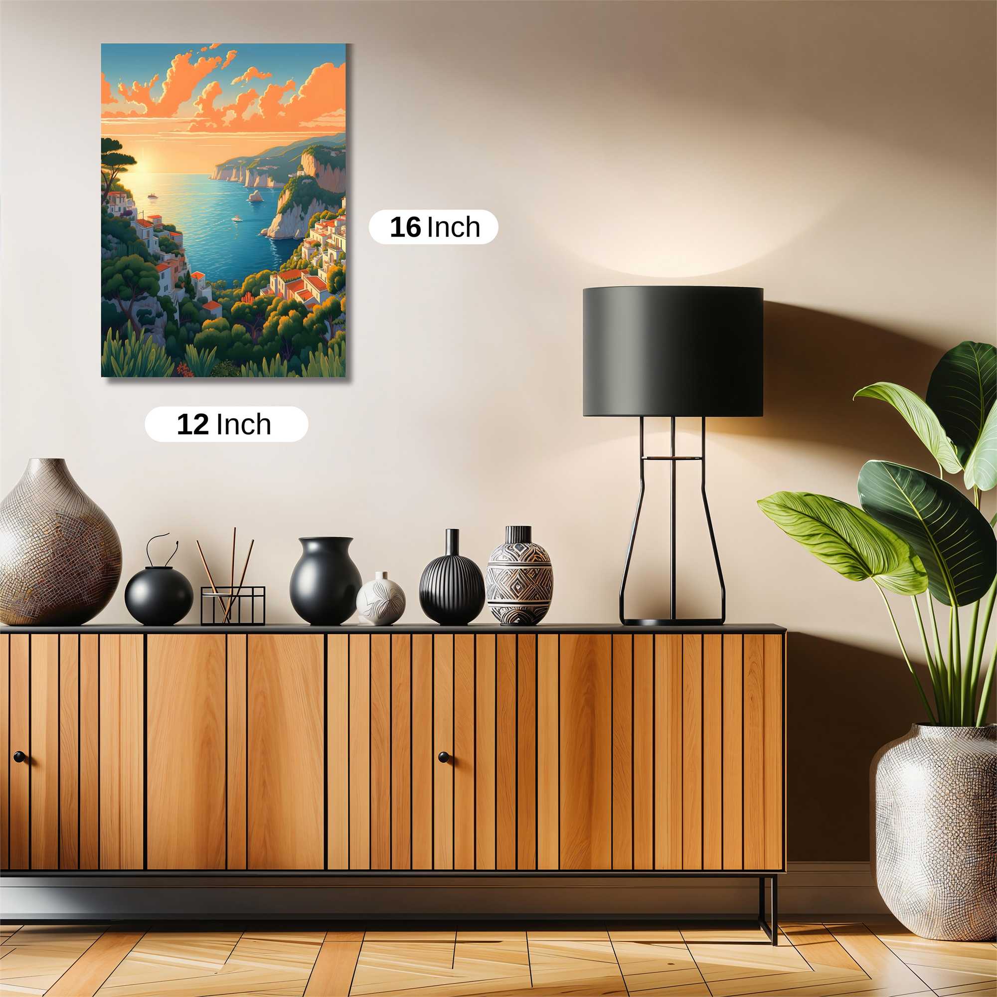 Amalfi Serenity Safe Wall Magnetic / M