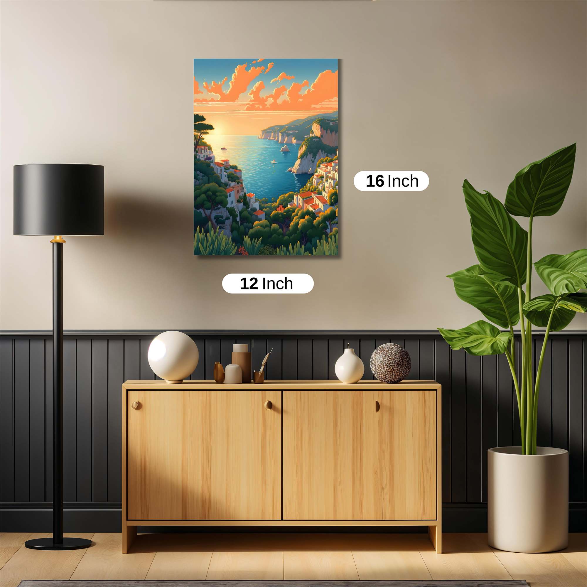 Amalfi Serenity Safe Wall Magnetic / M