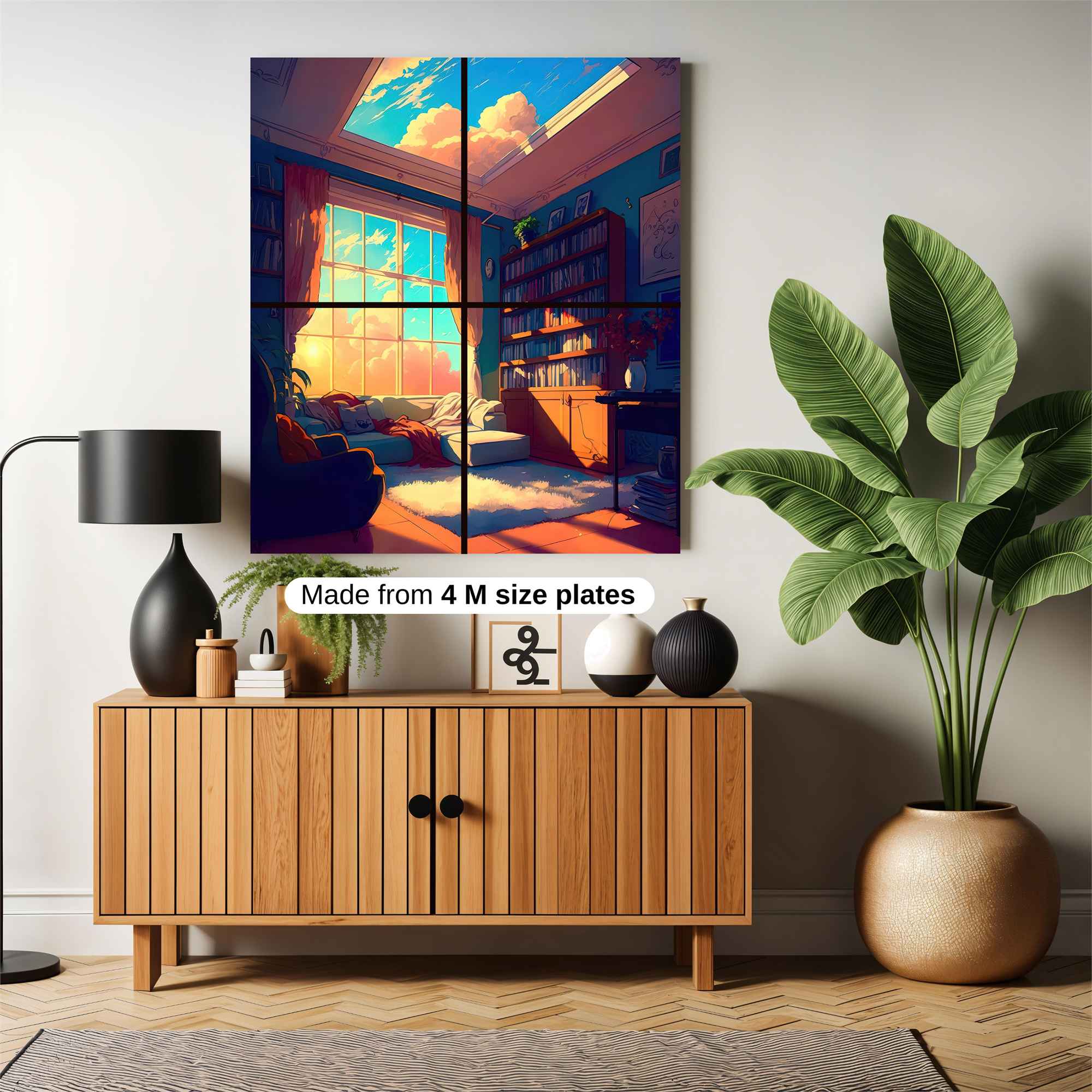 Skyward Serenity Safe Wall Magnetic / M