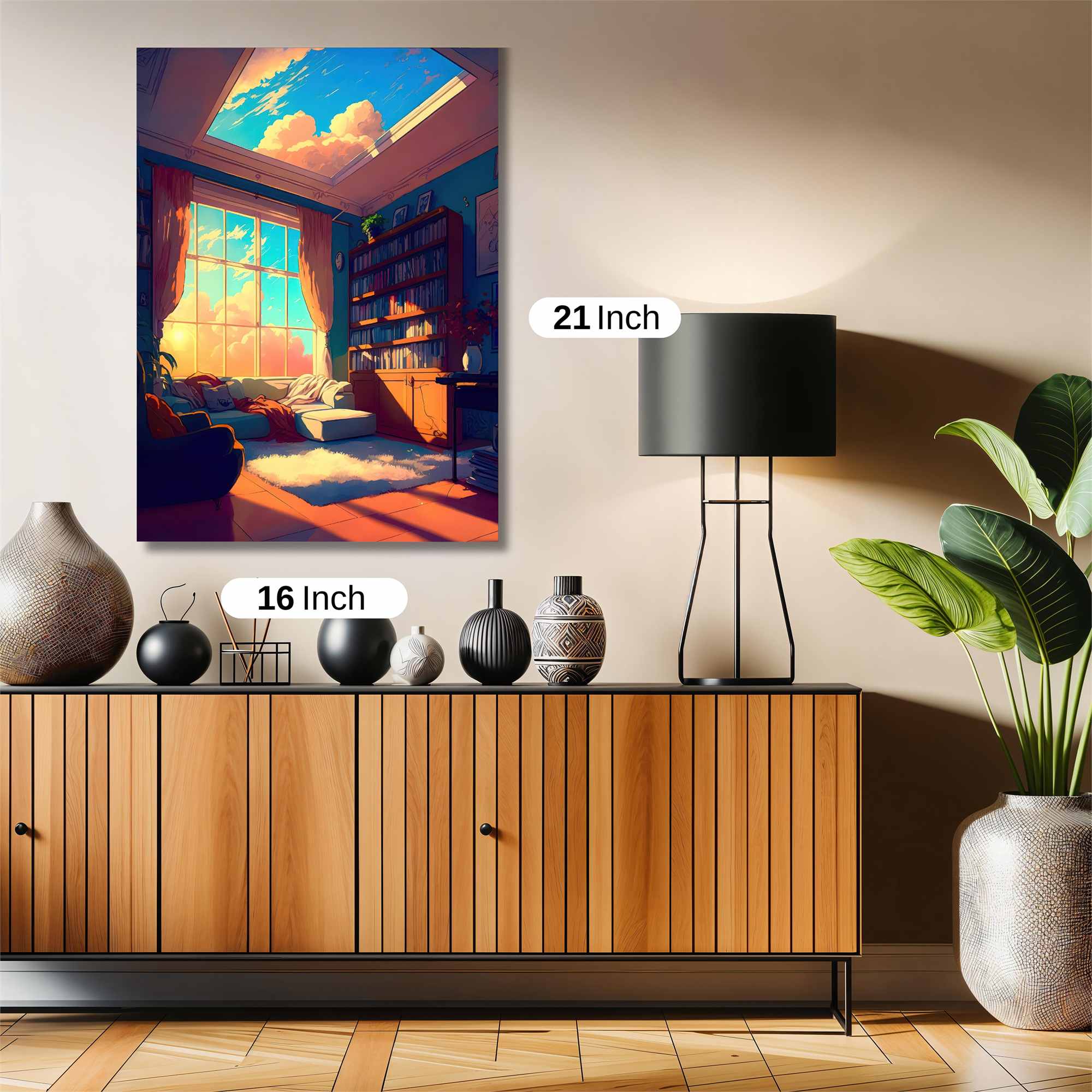 Skyward Serenity Safe Wall Magnetic / M