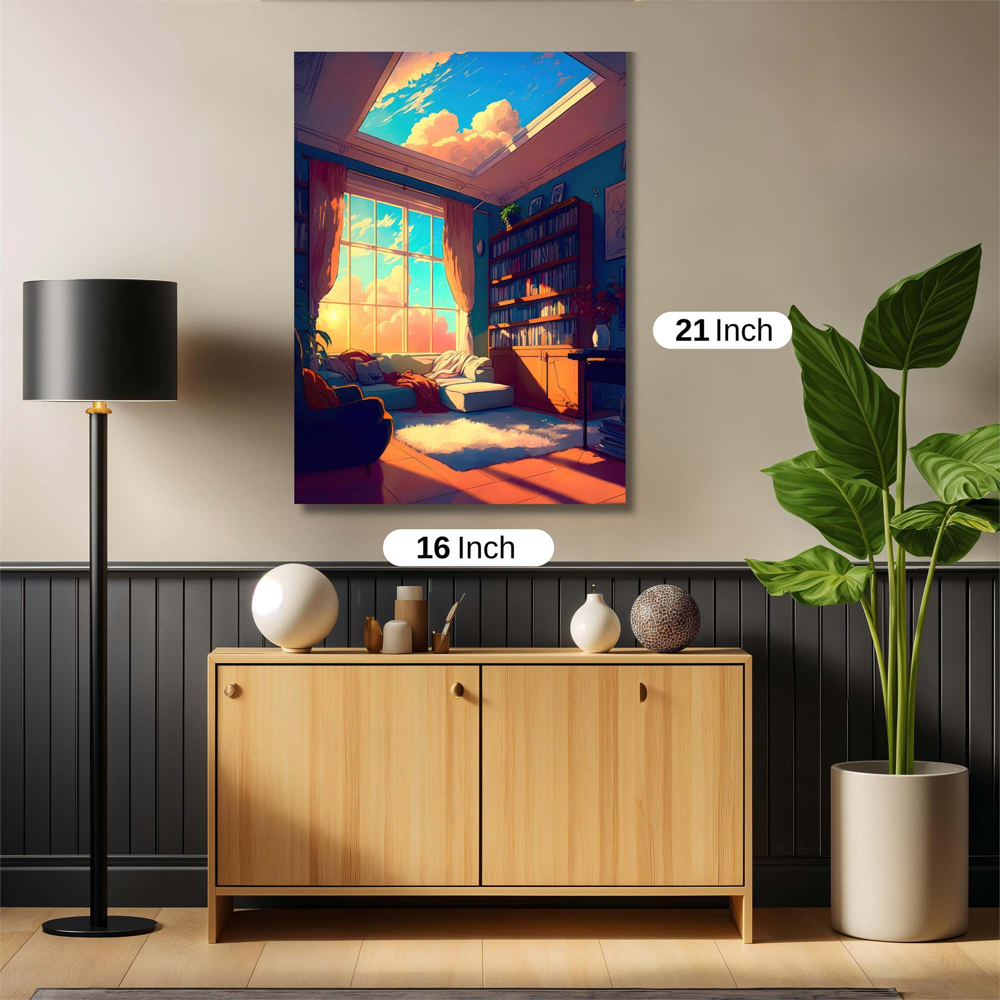 Skyward Serenity Safe Wall Magnetic / M