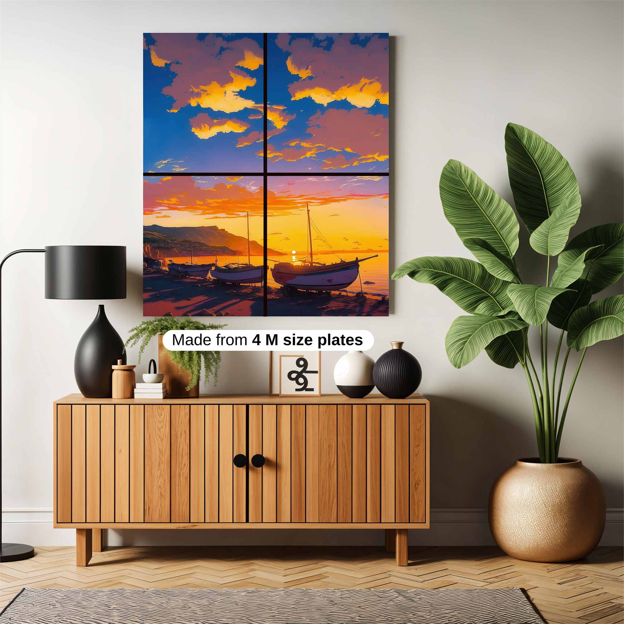 Sunset Serenity Safe Wall Magnetic / M