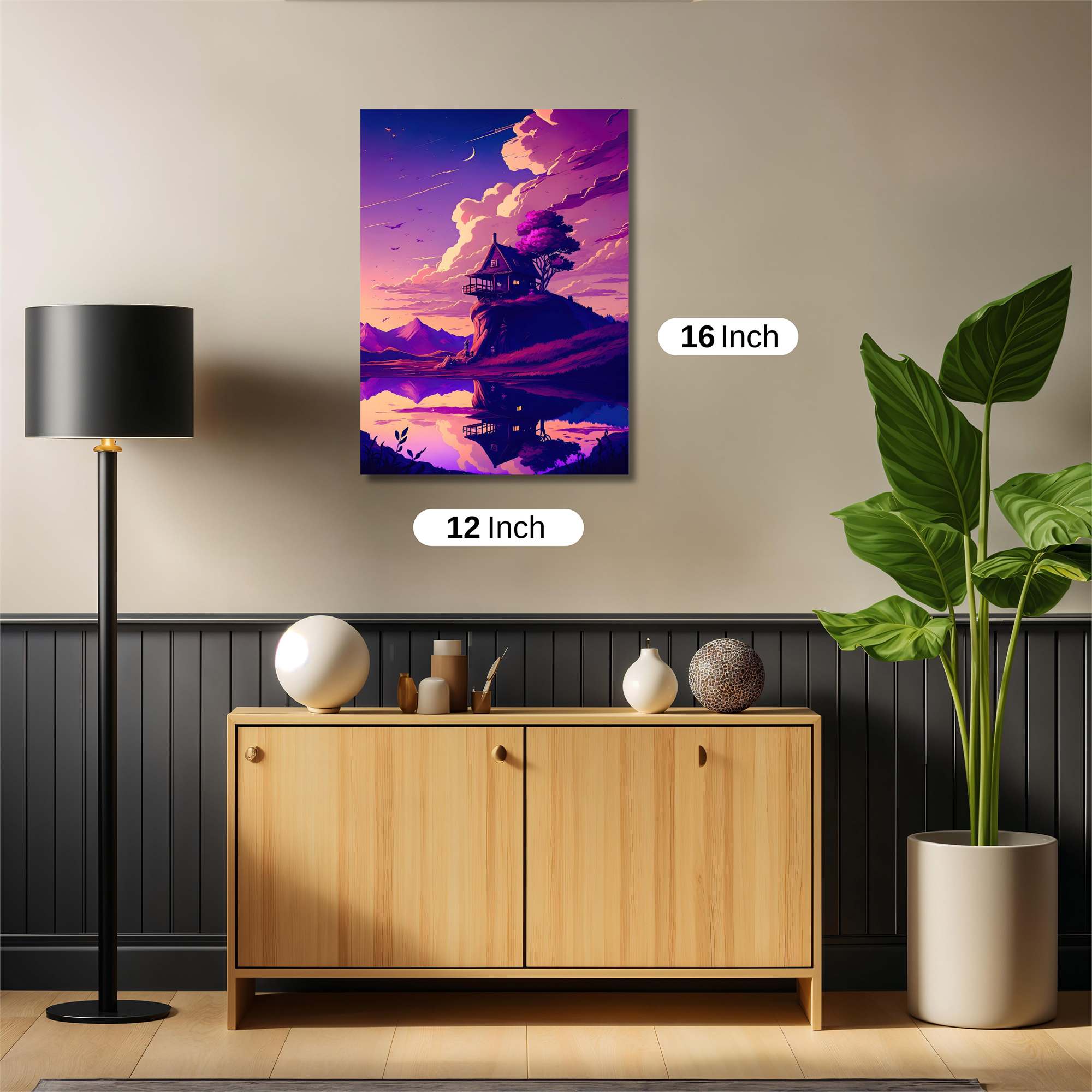 Cabin Serenity Safe Wall Magnetic / M