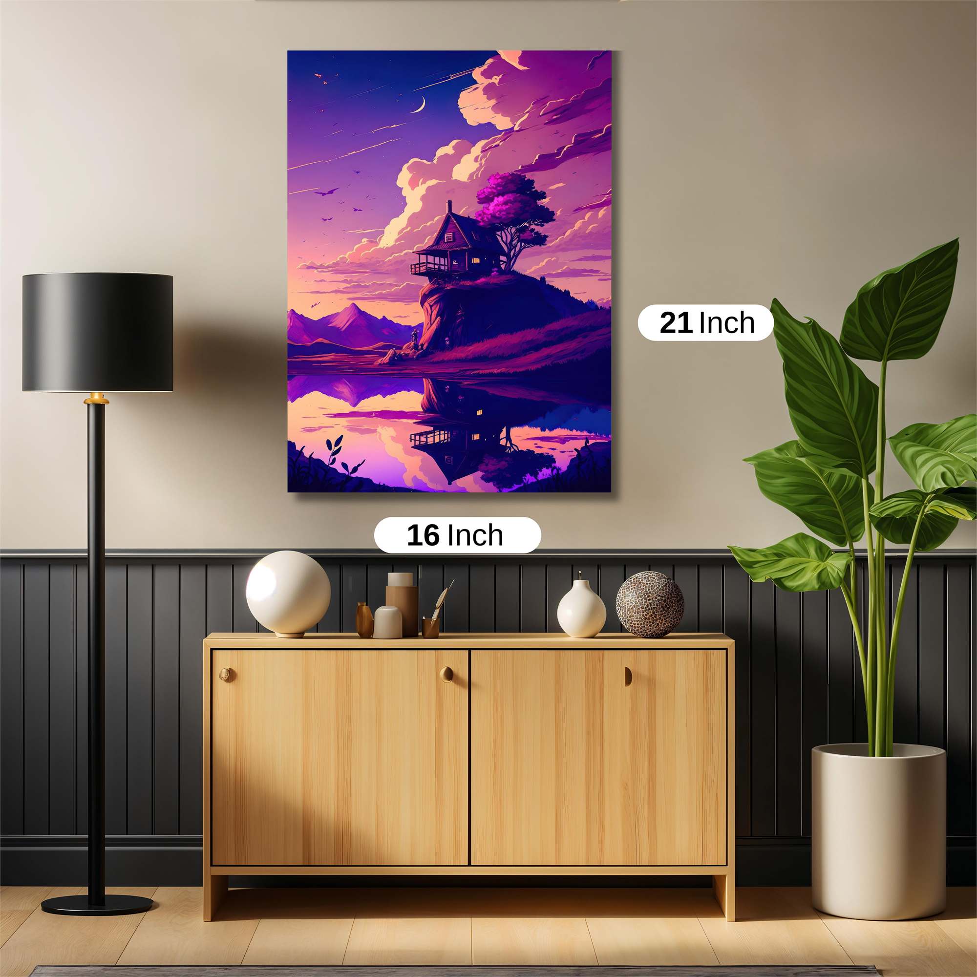 Cabin Serenity Safe Wall Magnetic / M
