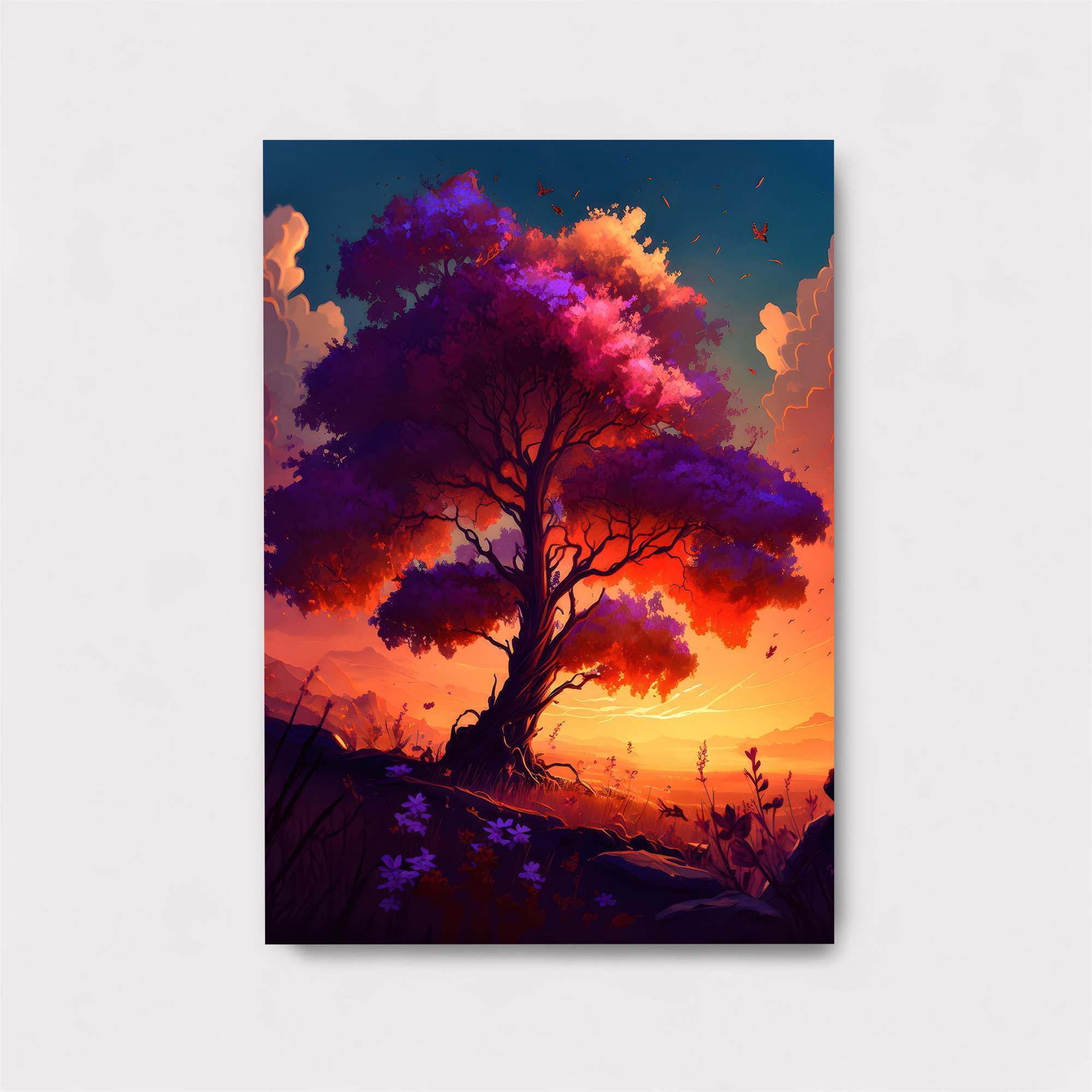 Sunset Serenity Safe Wall Magnetic / M