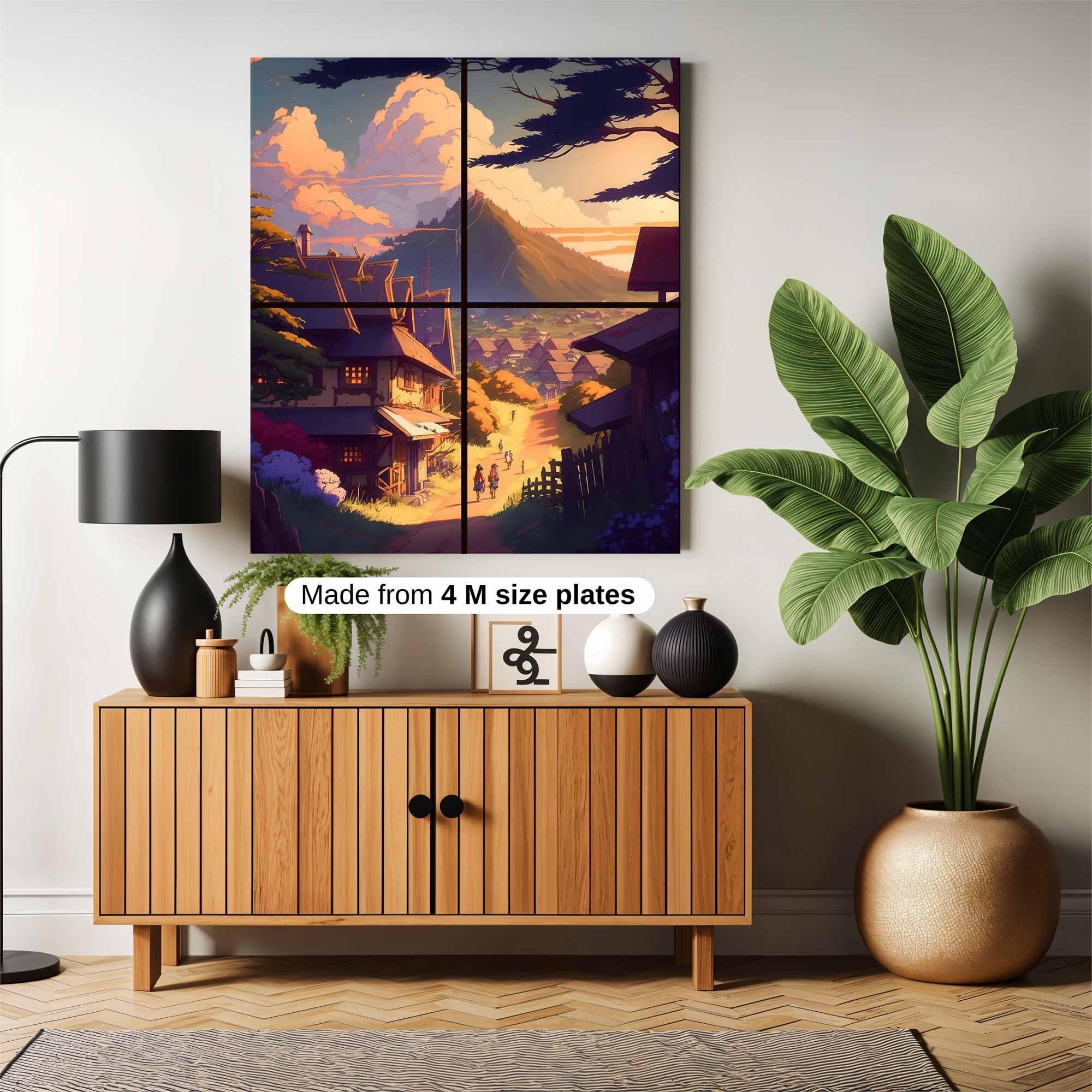 Mountain Serenity Safe Wall Magnetic / M