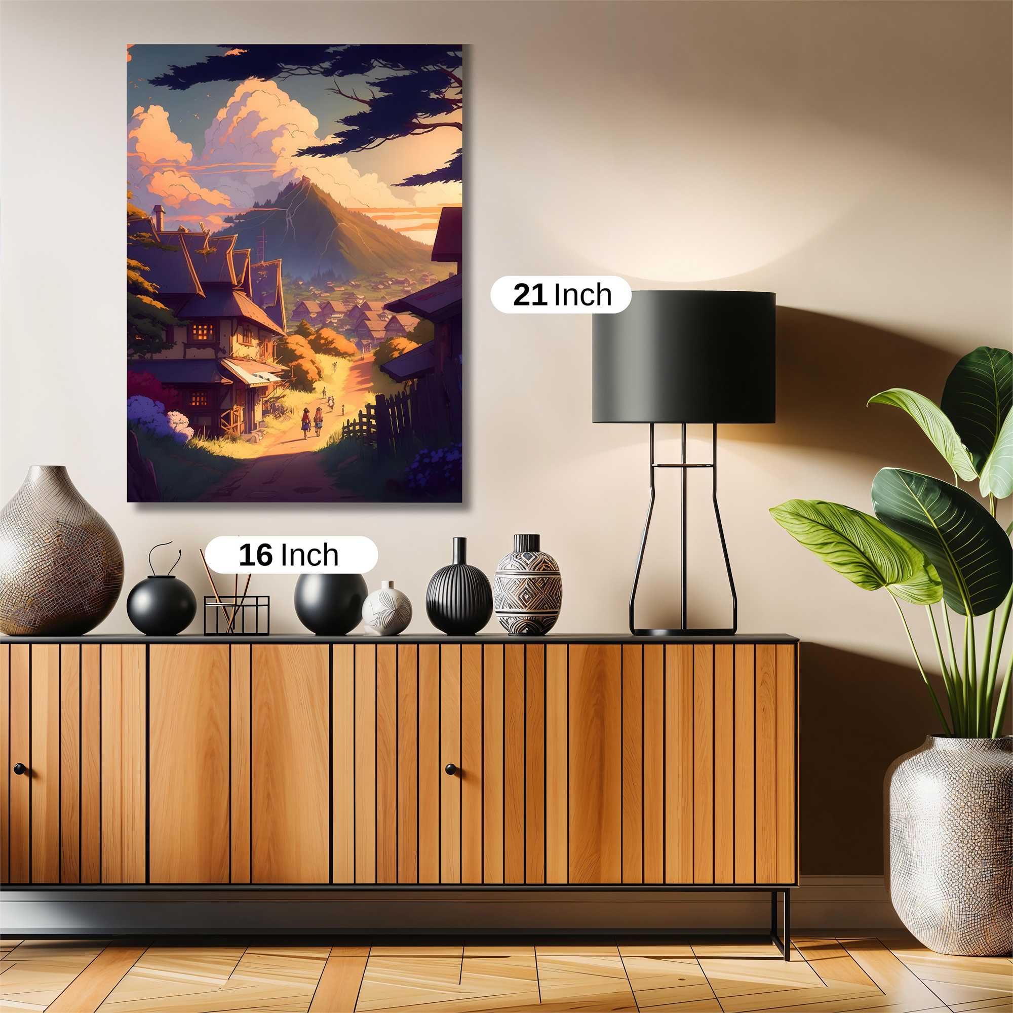 Mountain Serenity Safe Wall Magnetic / M