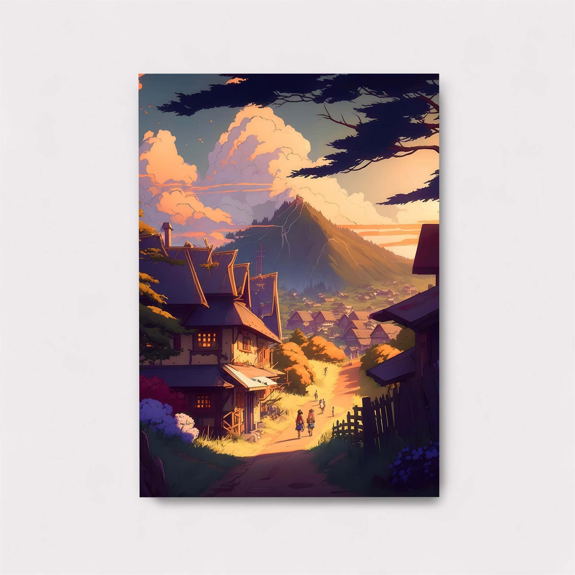 Mountain Serenity Safe Wall Magnetic / M