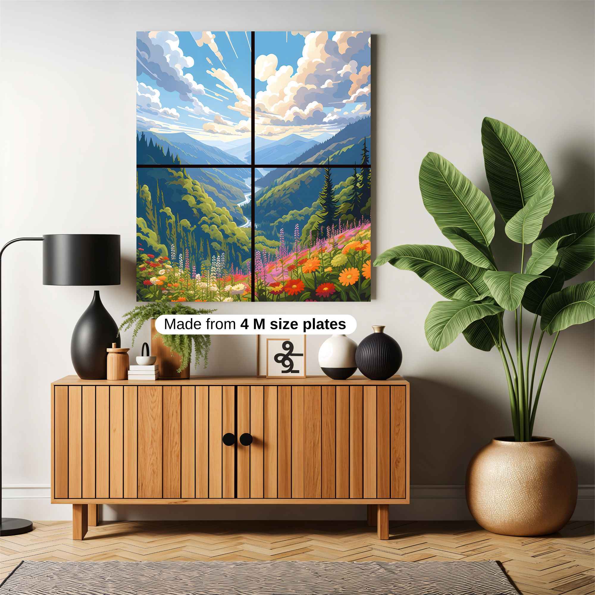 Nature's Symphony Safe Wall Magnetic / M