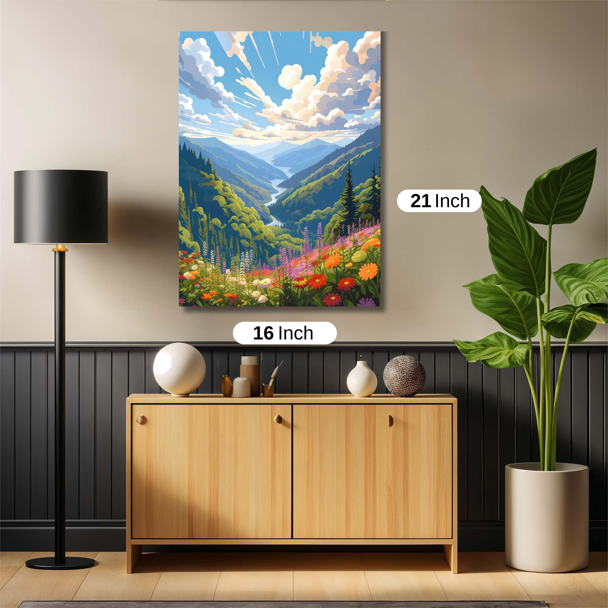Nature's Symphony Safe Wall Magnetic / M