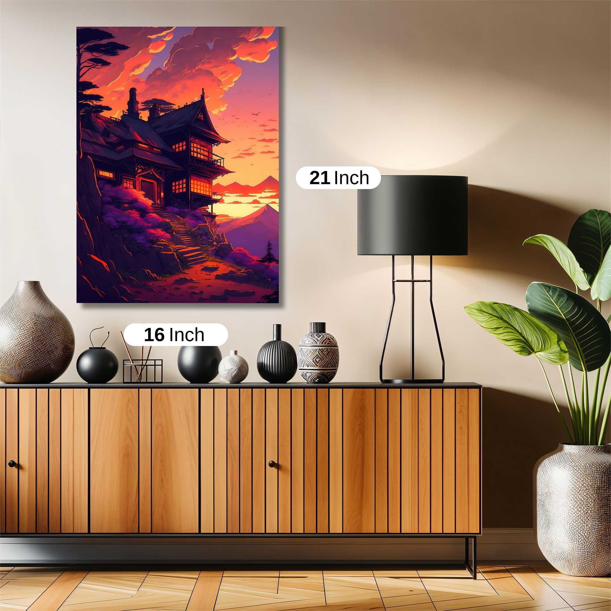 Mountain Serenity Safe Wall Magnetic / M
