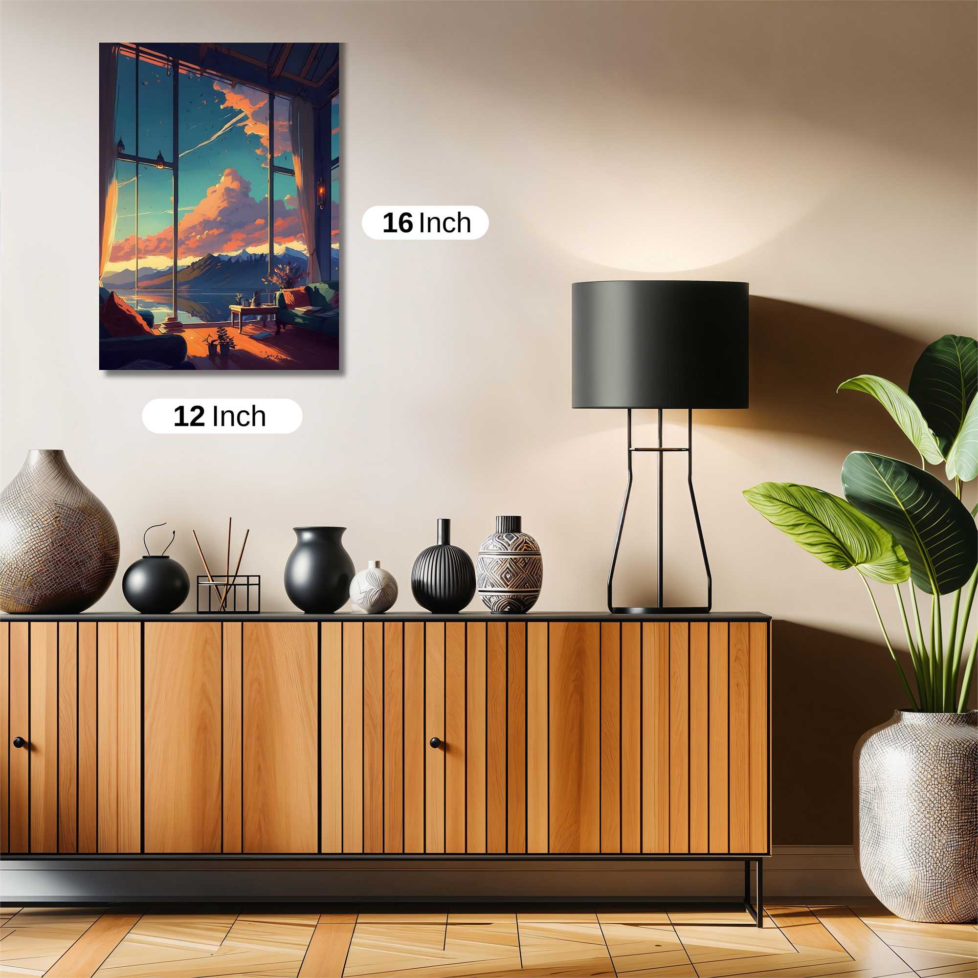 Mountain Serenity Safe Wall Magnetic / M