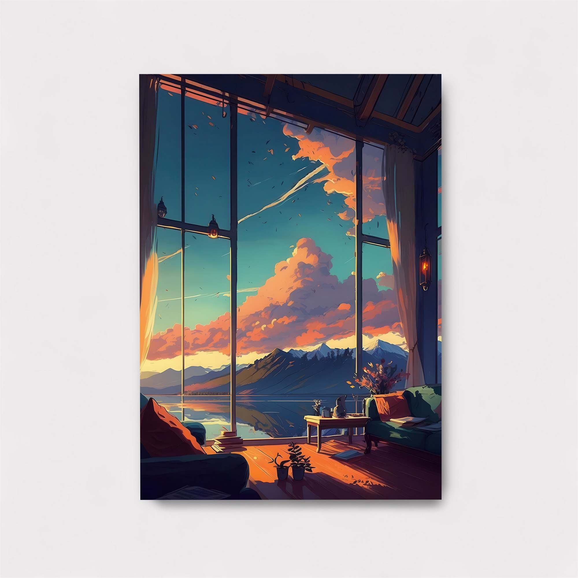 Mountain Serenity Safe Wall Magnetic / M