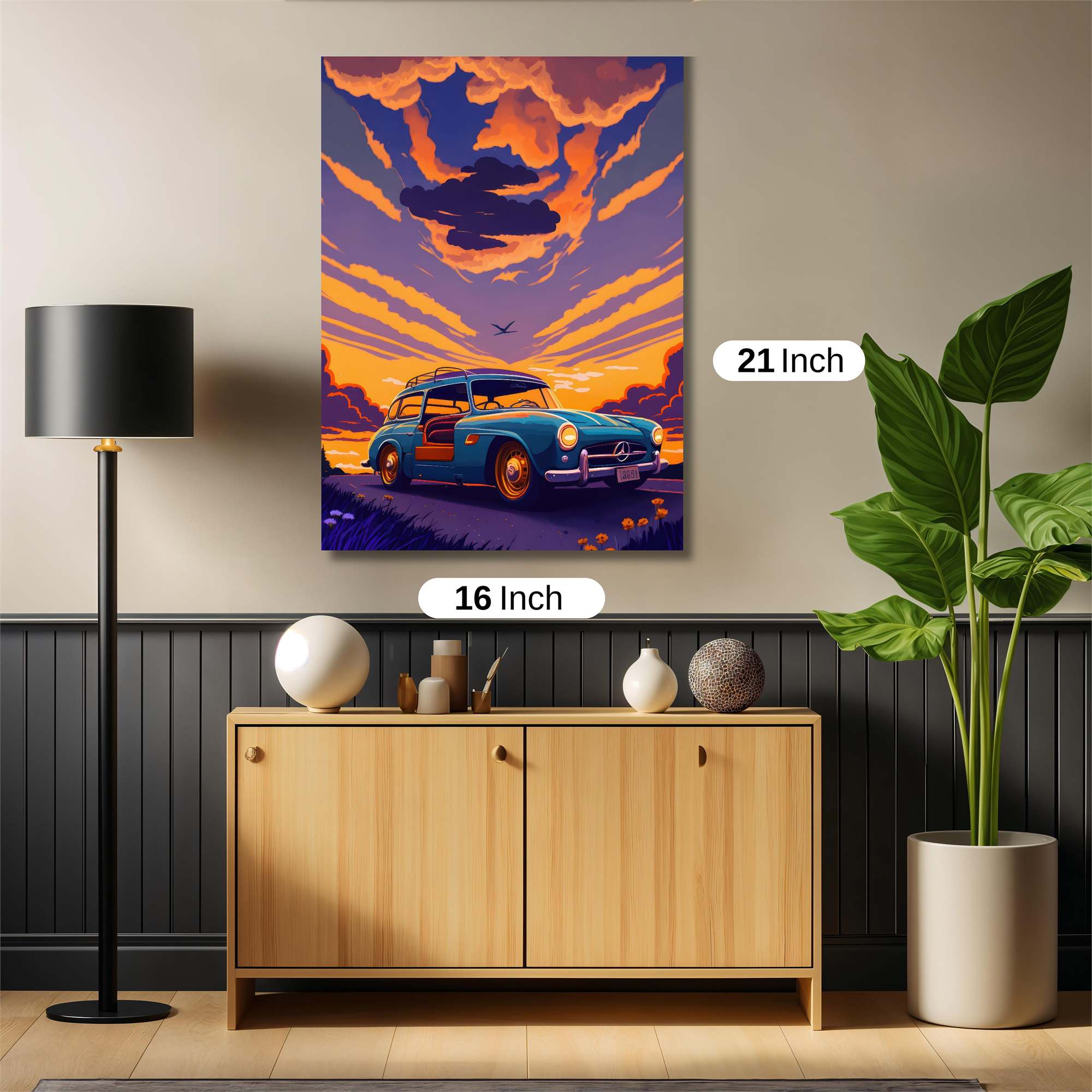 Mercedes Dreamscape Safe Wall Magnetic / M