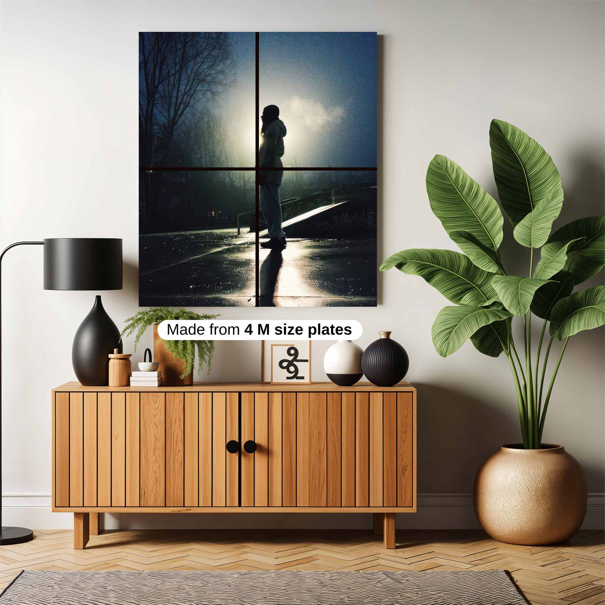 Night Solitude Safe Wall Magnetic / M