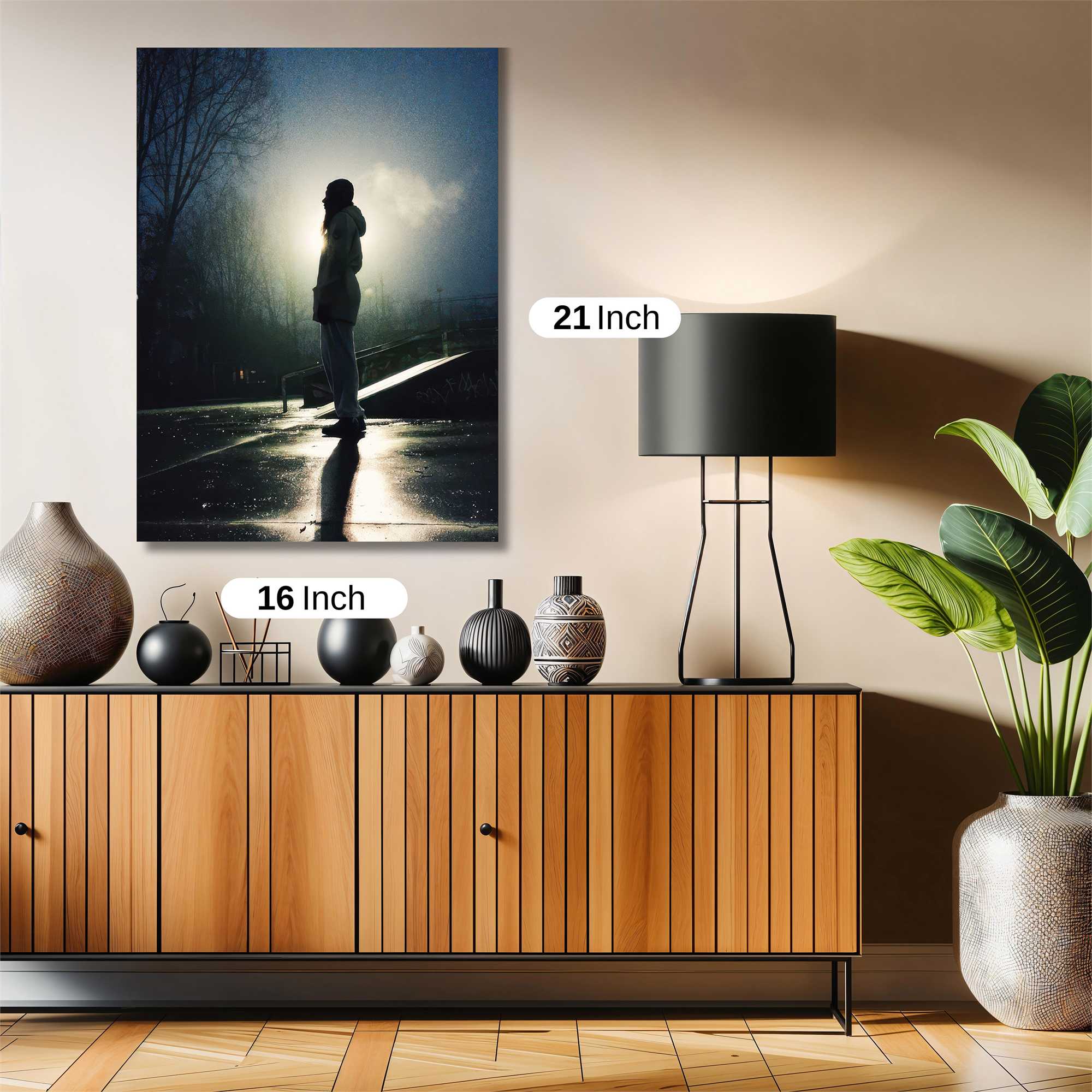 Night Solitude Safe Wall Magnetic / M