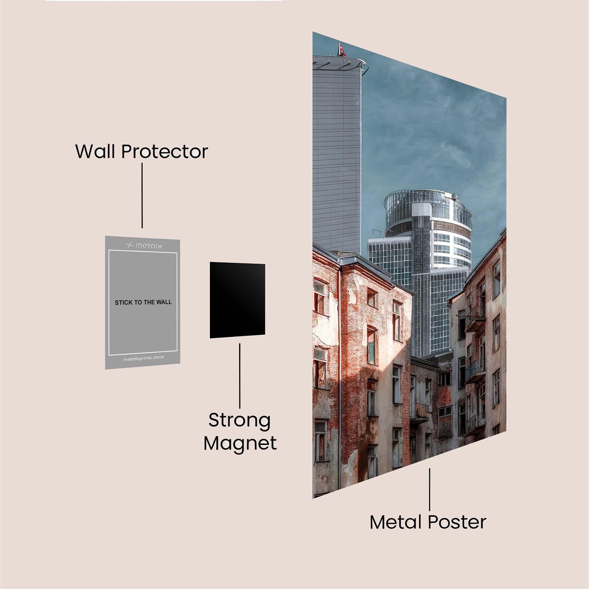 Rotunda Serenity Safe Wall Magnetic / M