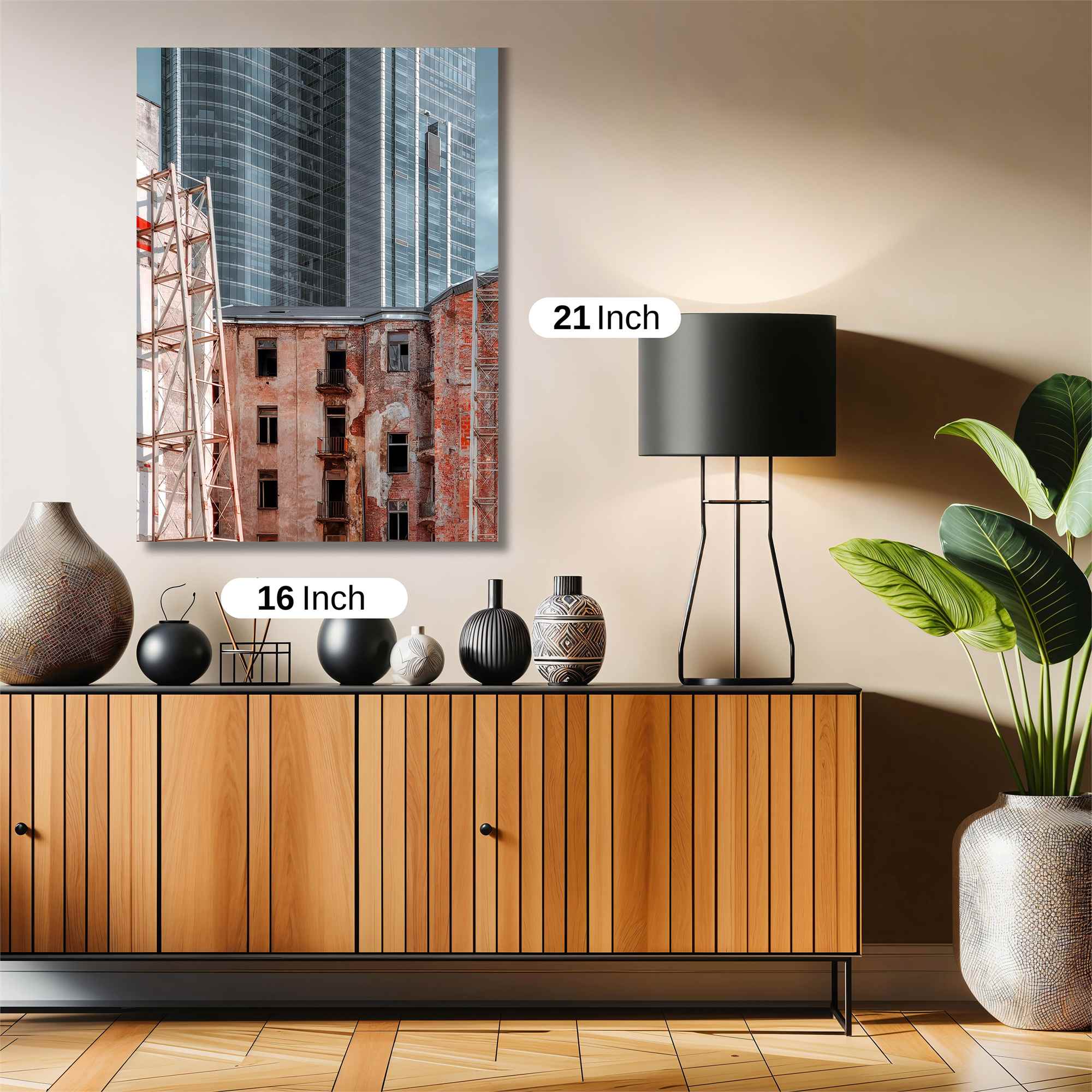 Skyline Contrast Safe Wall Magnetic / M