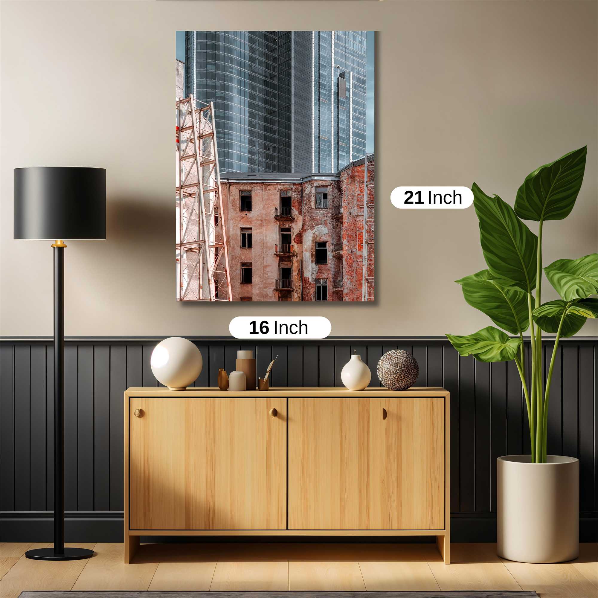 Skyline Contrast Safe Wall Magnetic / M