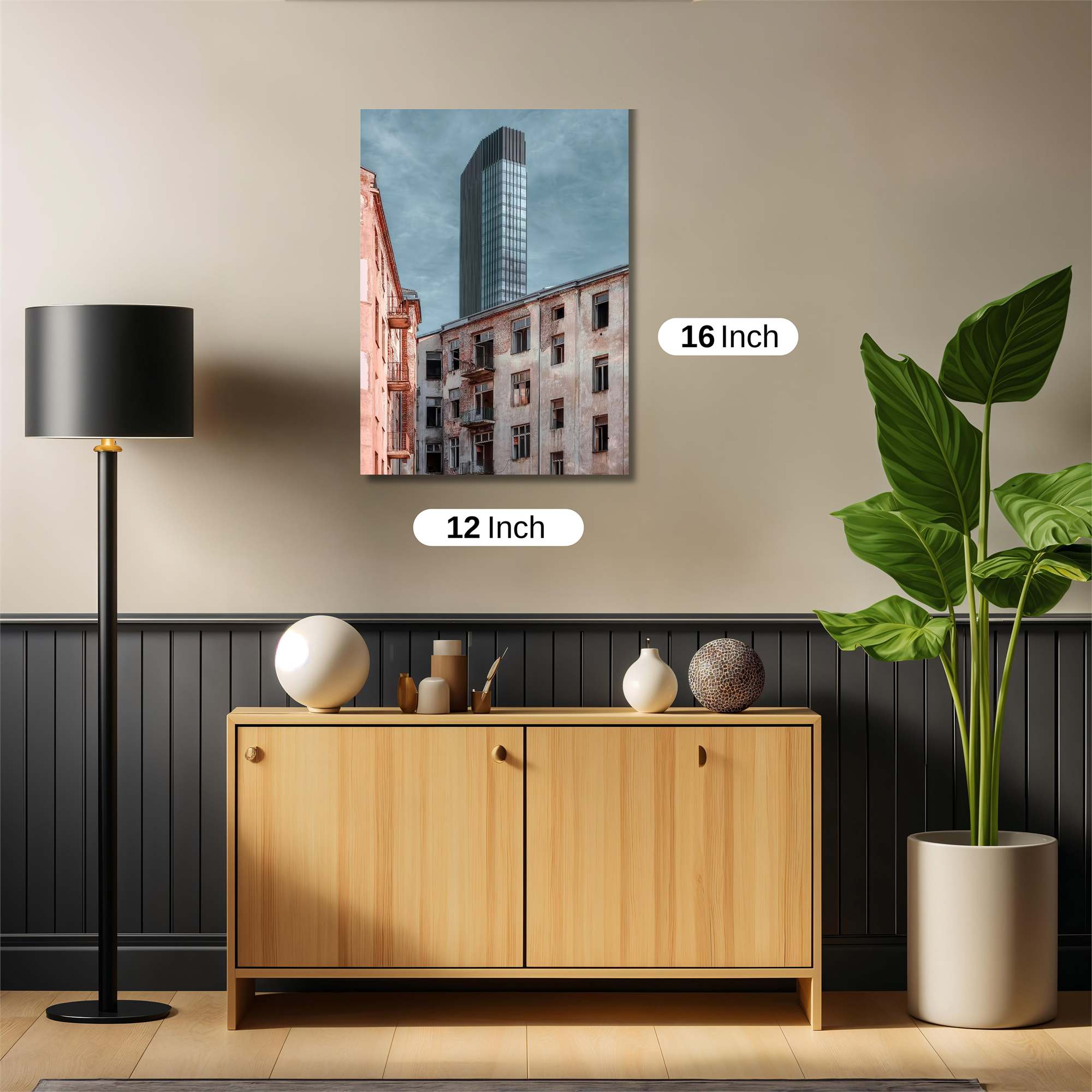 Skyward Desolation Safe Wall Magnetic / M