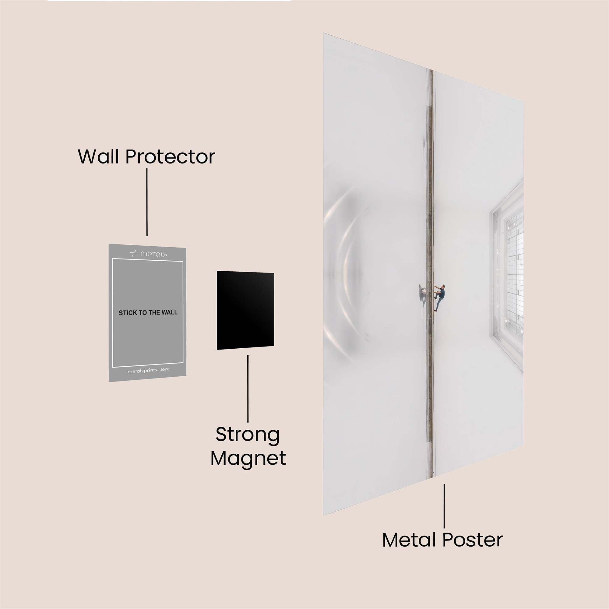 Climber Serene Safe Wall Magnetic / M