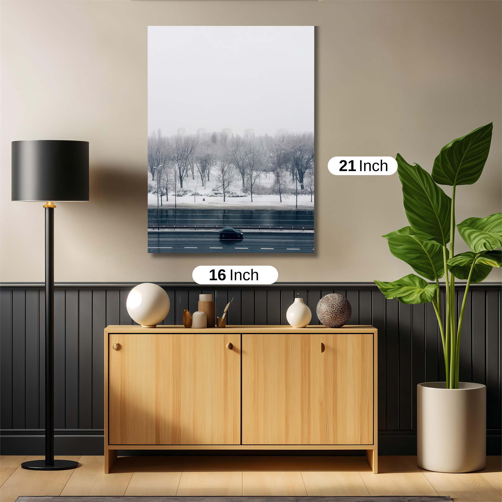 Winter Solitude Safe Wall Magnetic / M