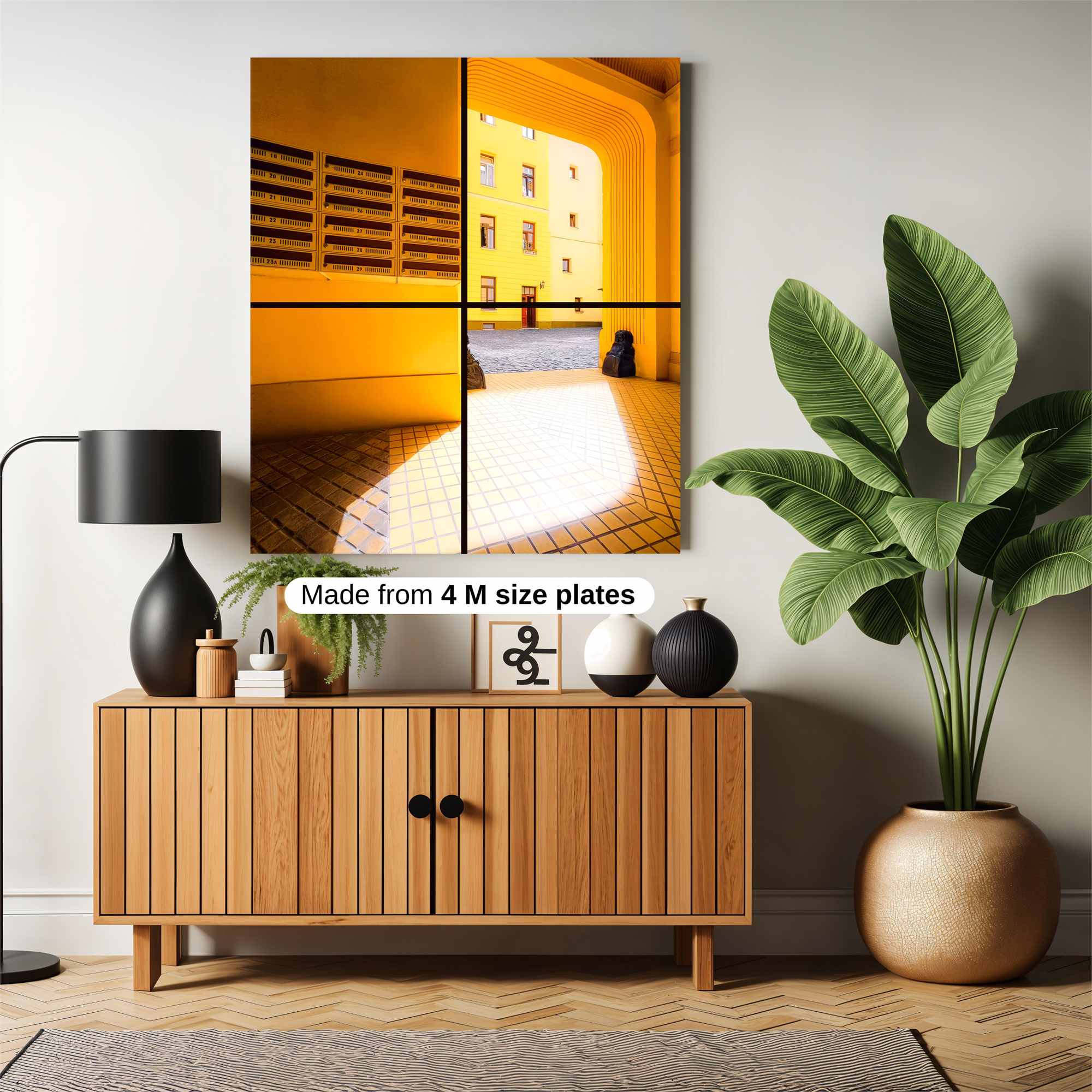 Sunlit Serenity Safe Wall Magnetic / M