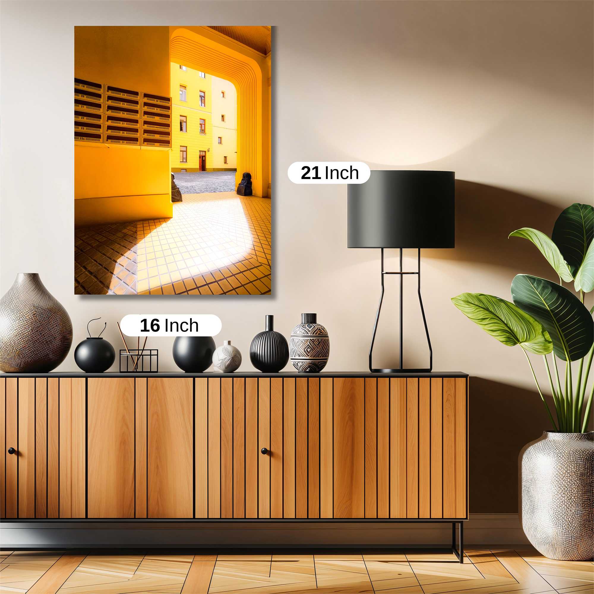 Sunlit Serenity Safe Wall Magnetic / M