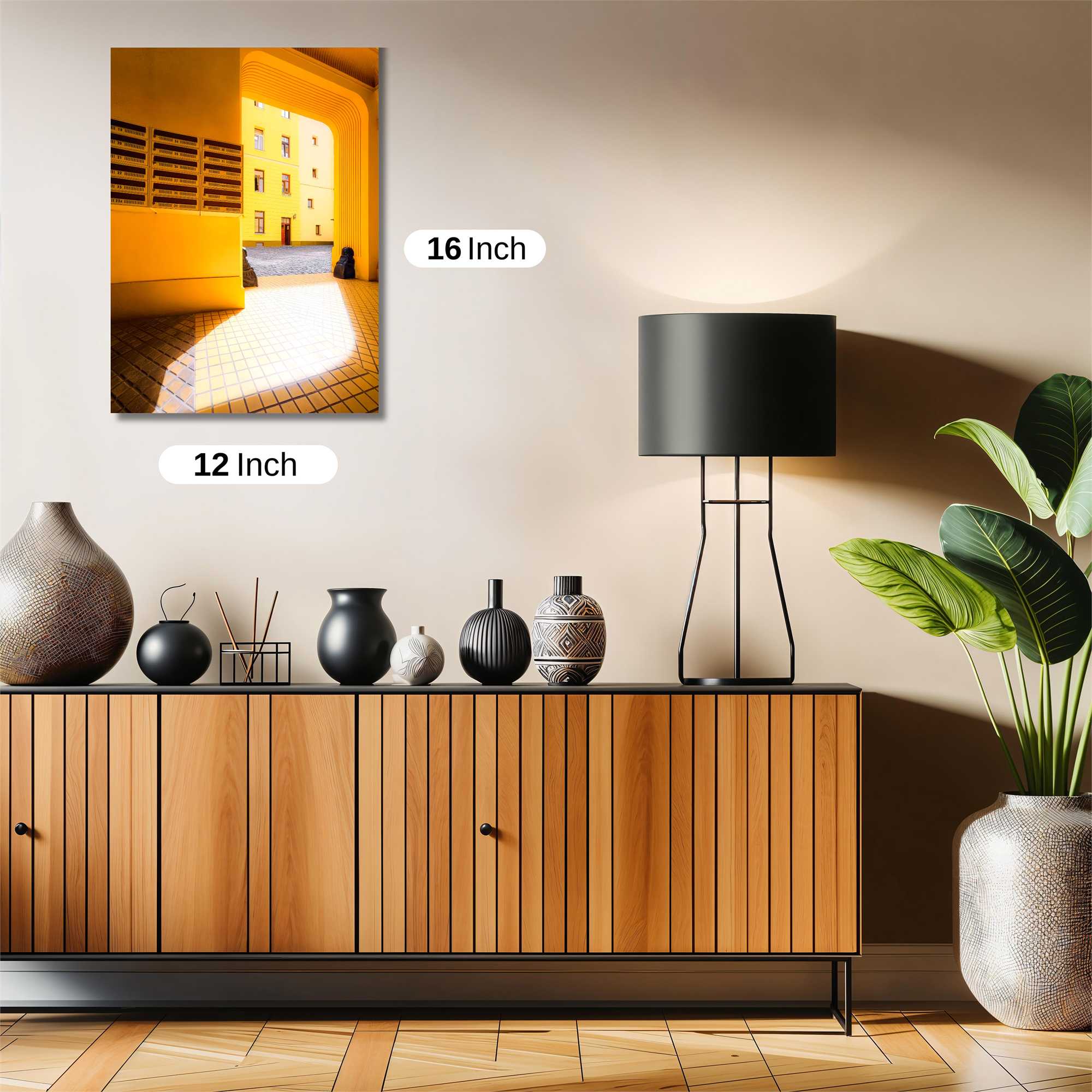 Sunlit Serenity Safe Wall Magnetic / M