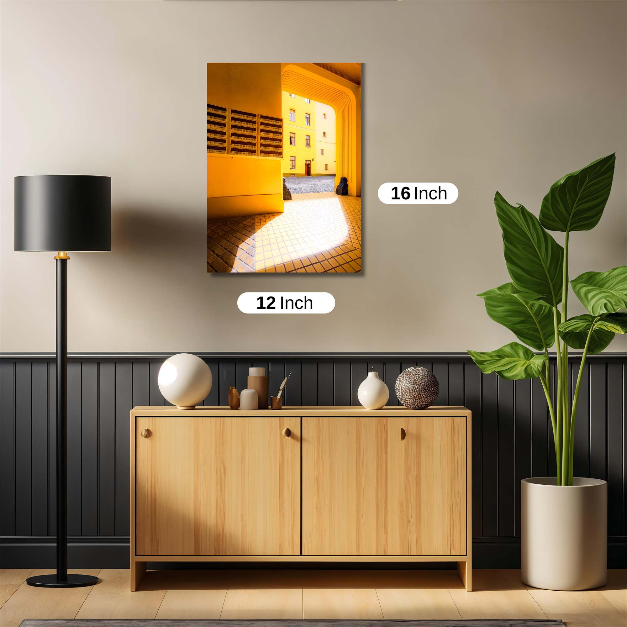 Sunlit Serenity Safe Wall Magnetic / M