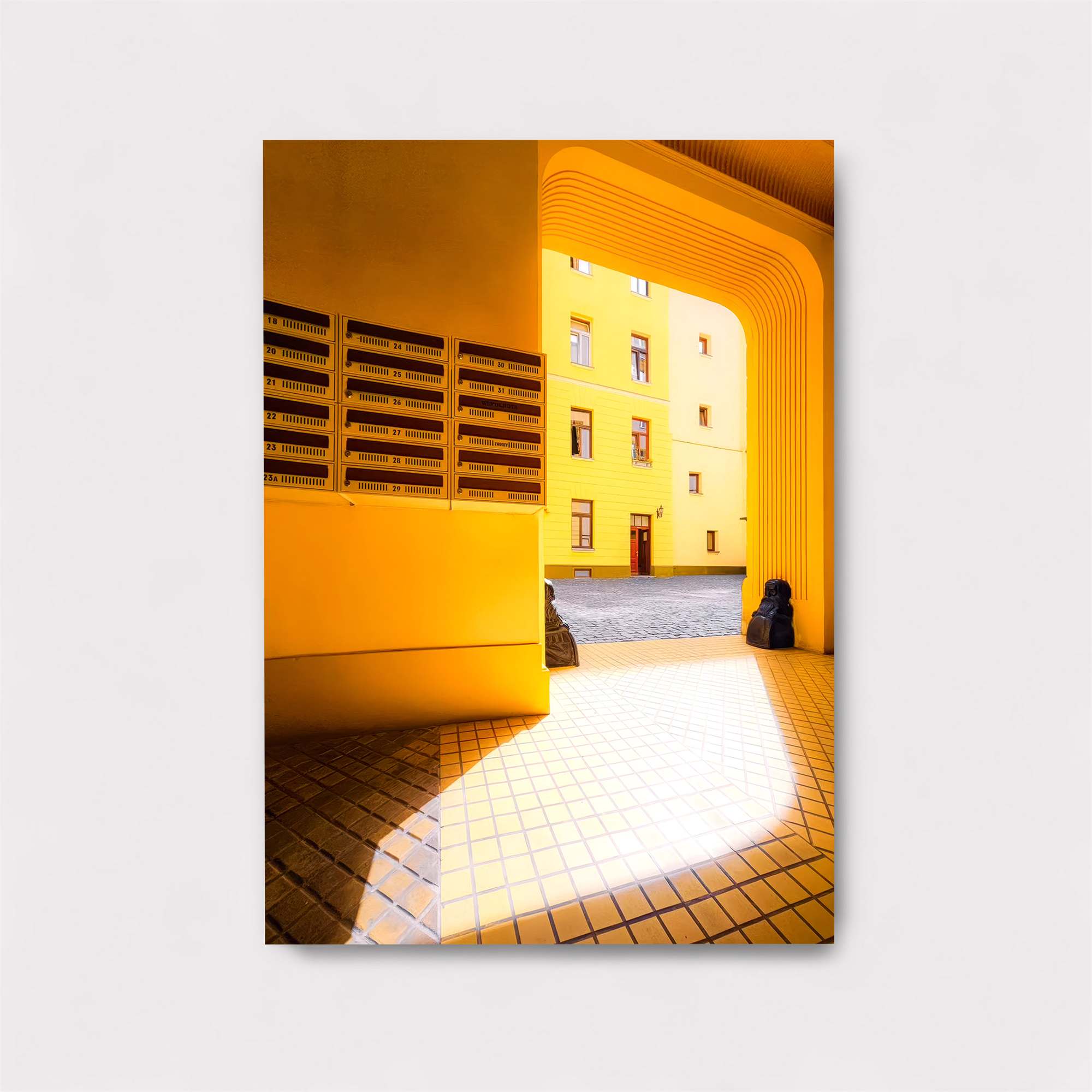 Sunlit Serenity Safe Wall Magnetic / M