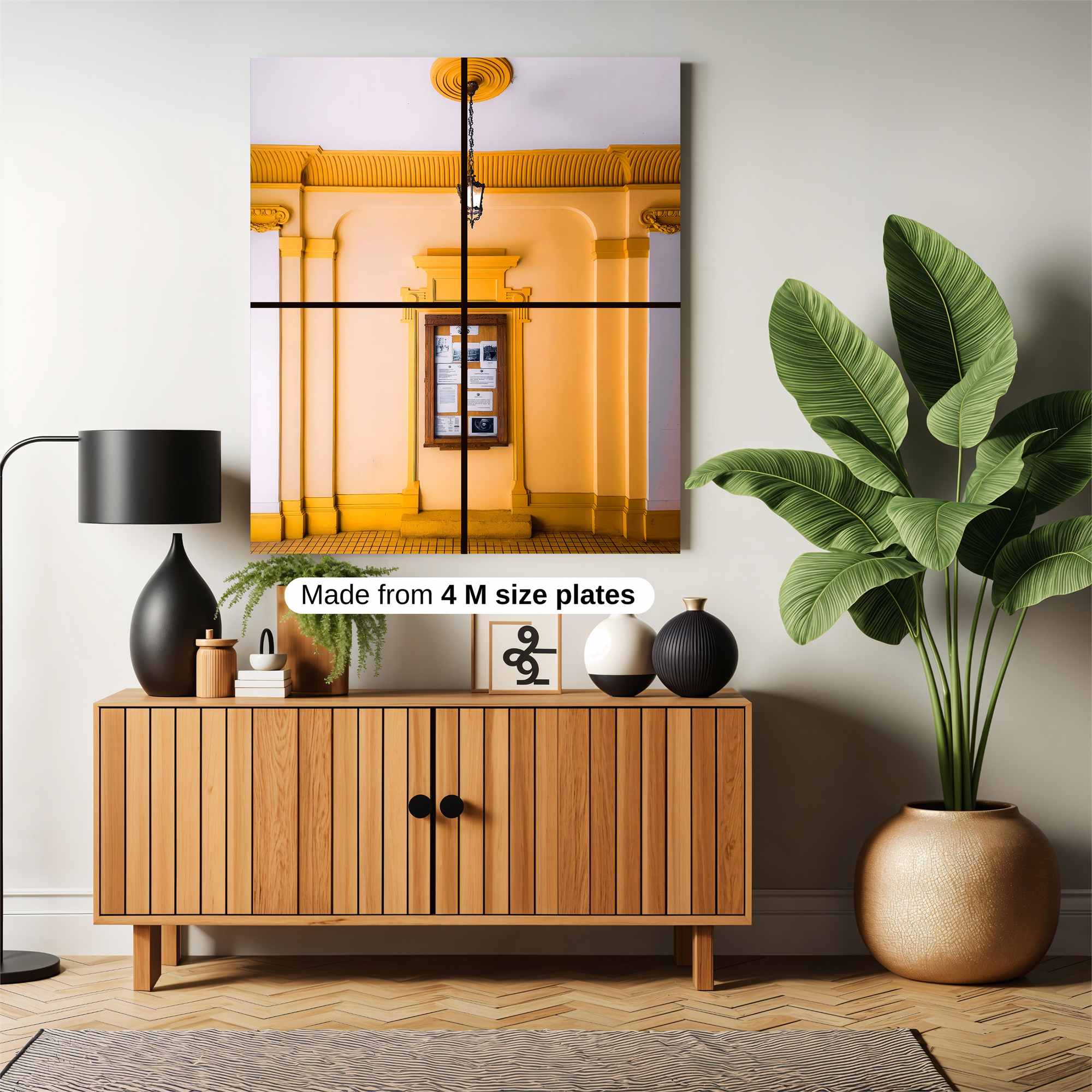 Noticeboard Serenity Safe Wall Magnetic / M