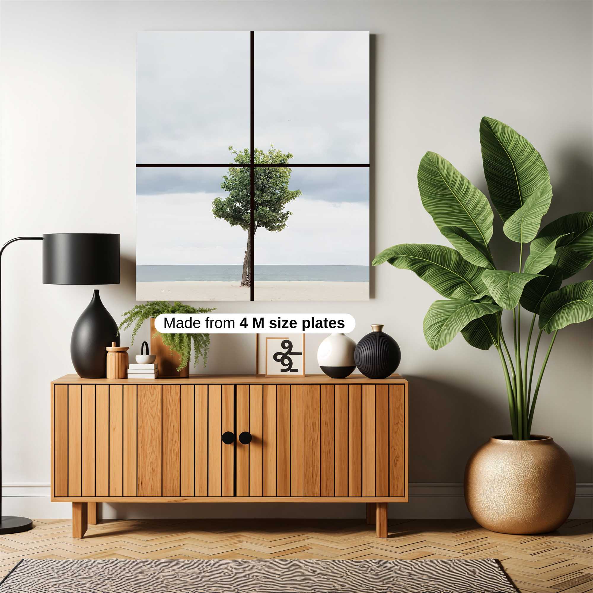 Lone Tranquil Safe Wall Magnetic / M