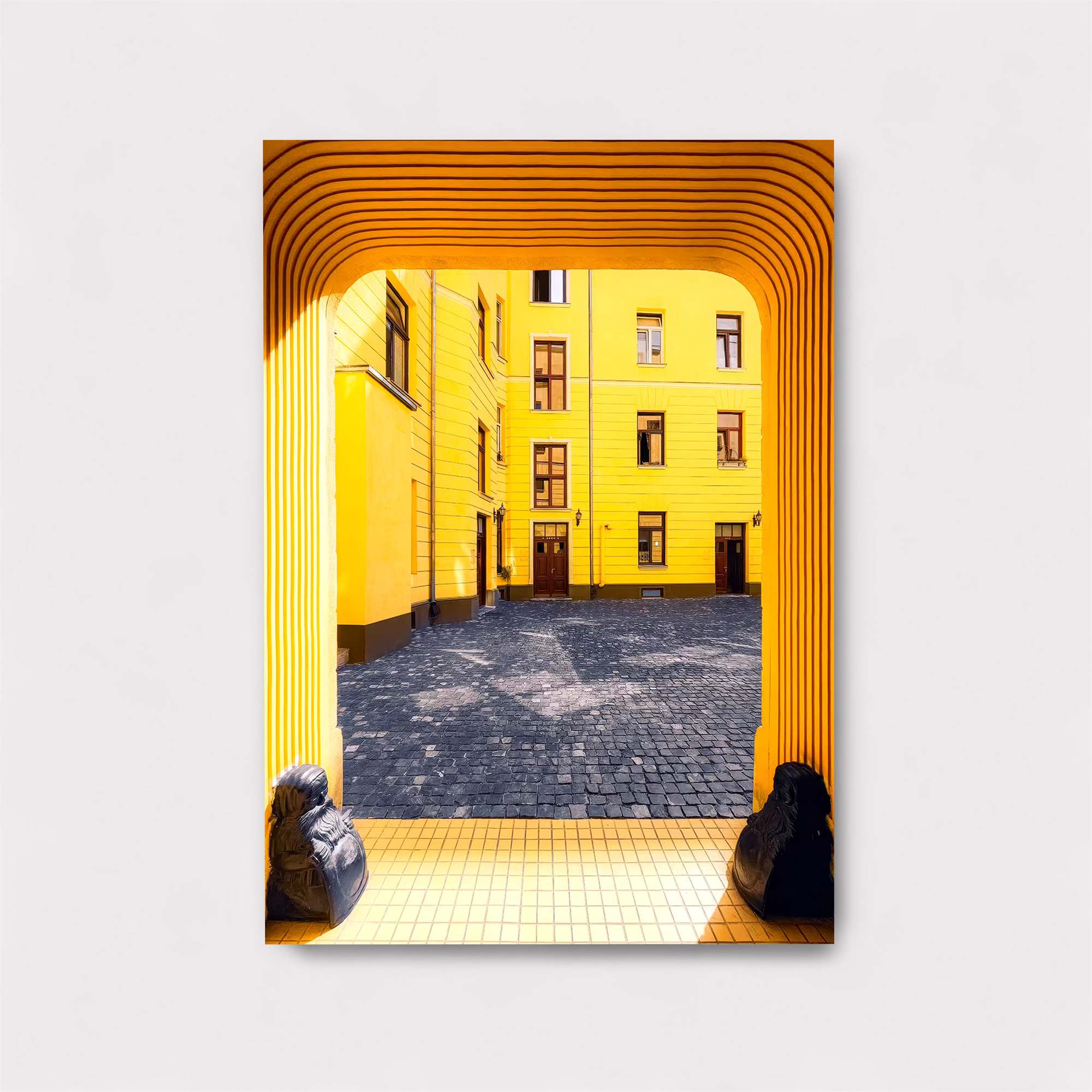 Yellow Tranquility Safe Wall Magnetic / M