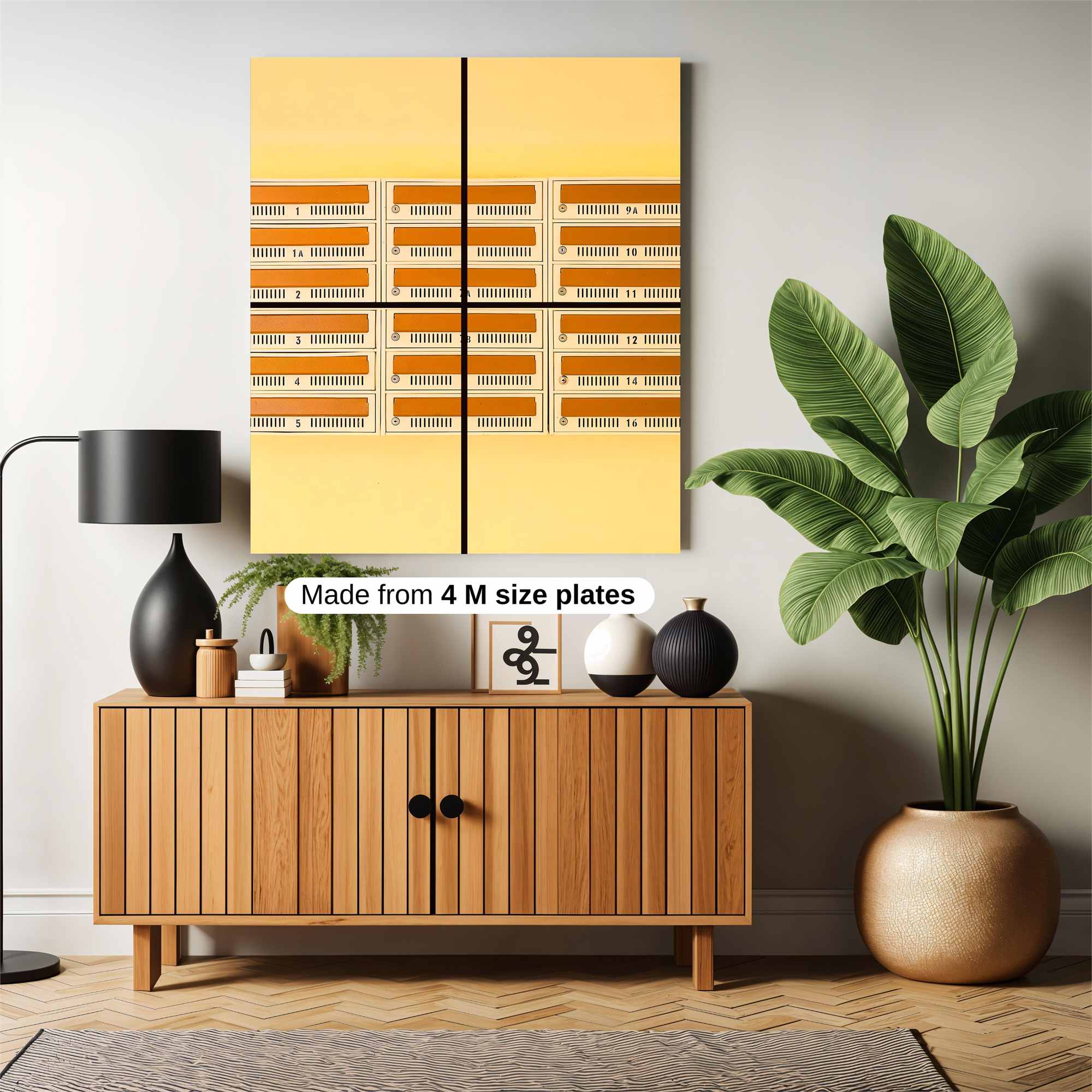 Memory Matrix Safe Wall Magnetic / M