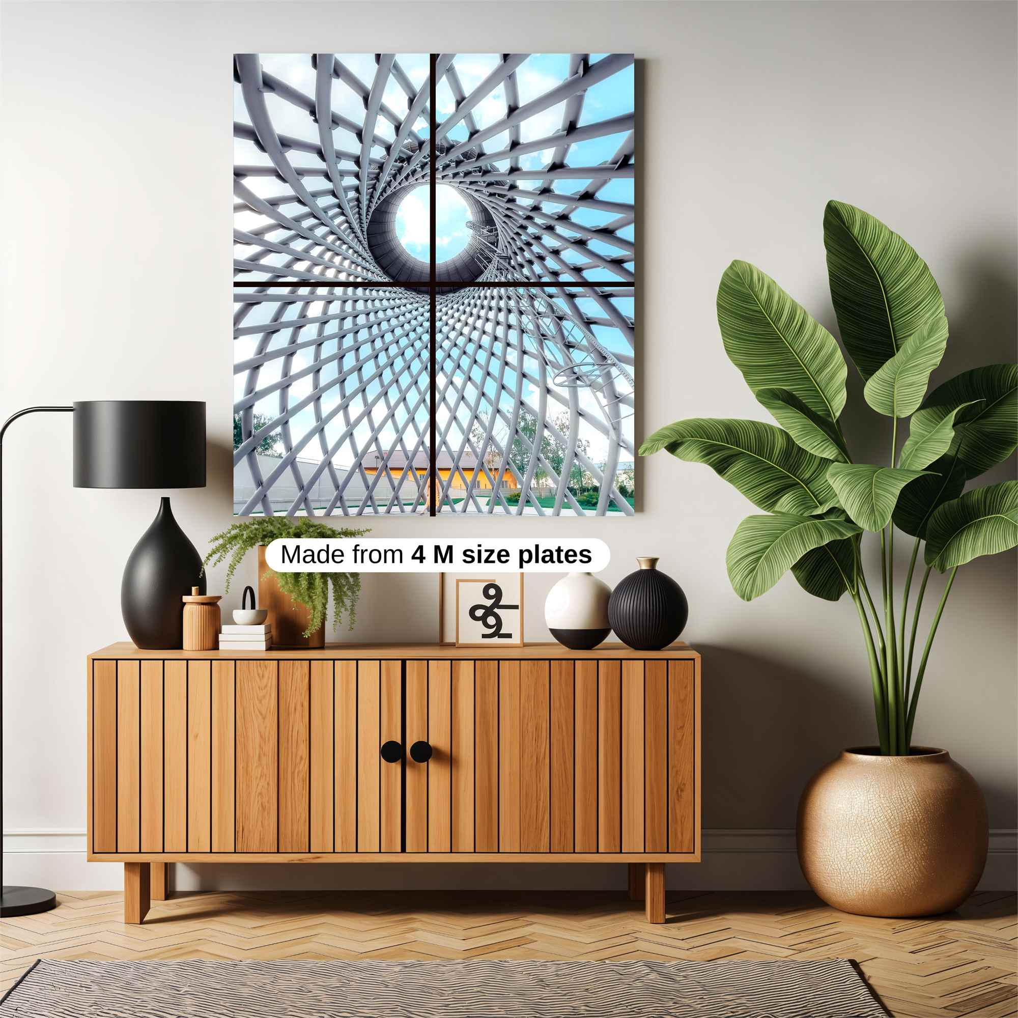 Spiral Serenity Safe Wall Magnetic / M
