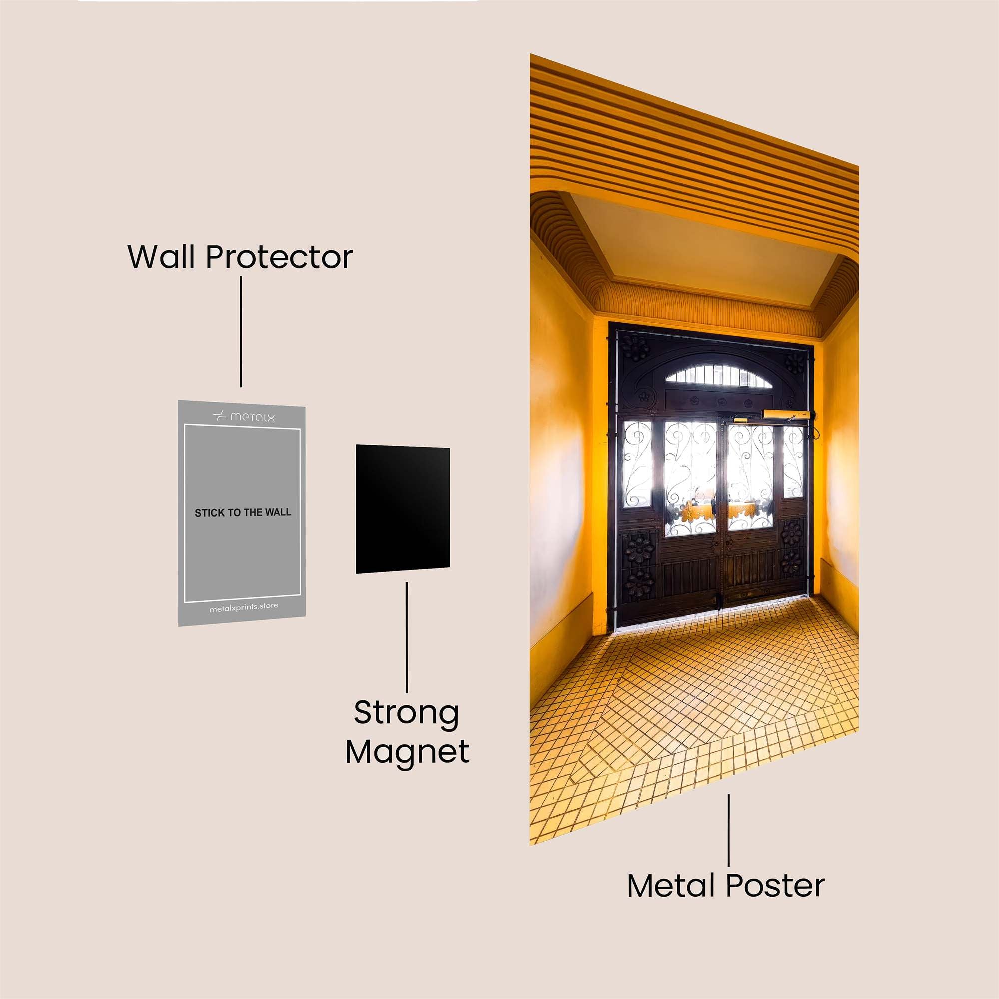 Portal Serenity Safe Wall Magnetic / M