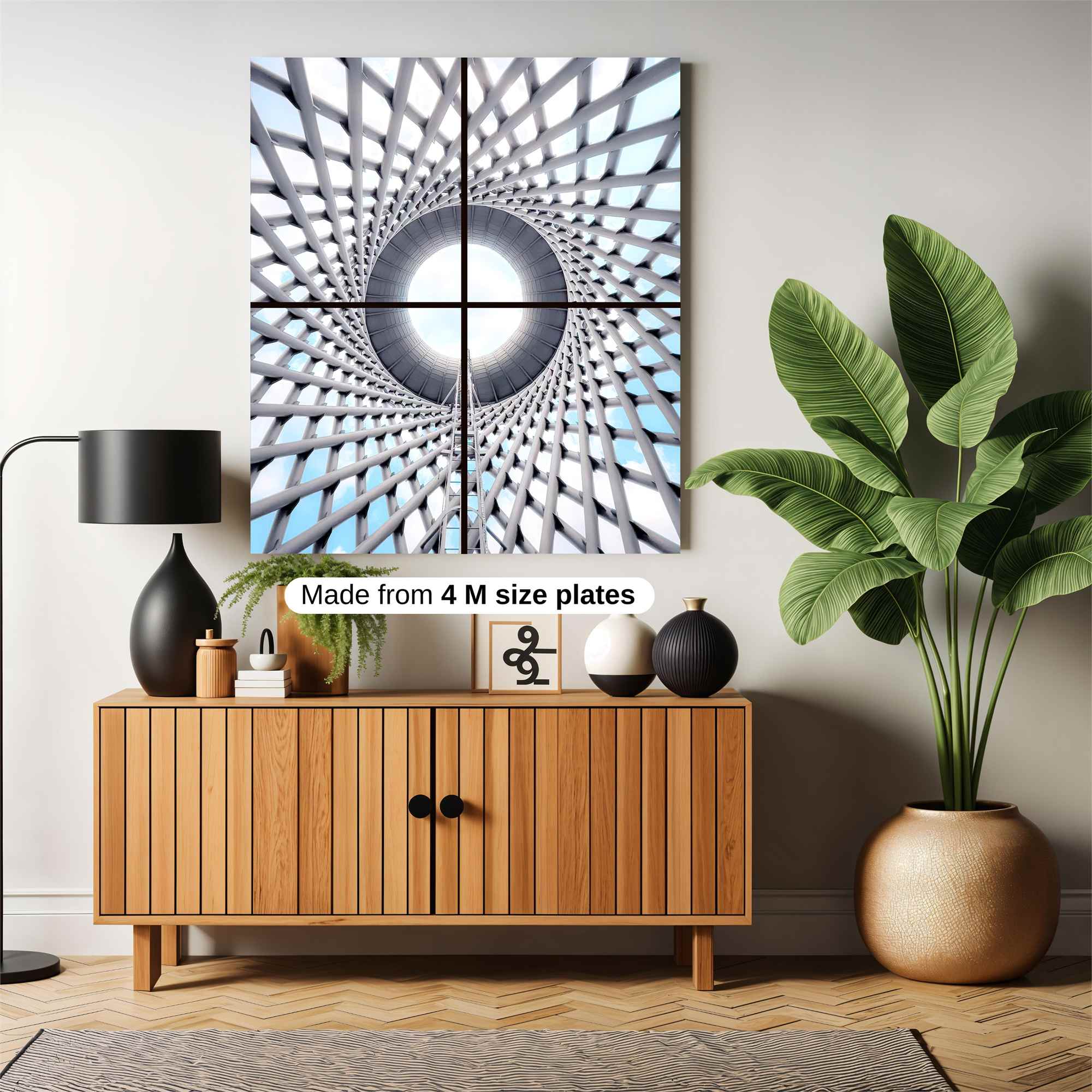 Spiral Serenity Safe Wall Magnetic / M