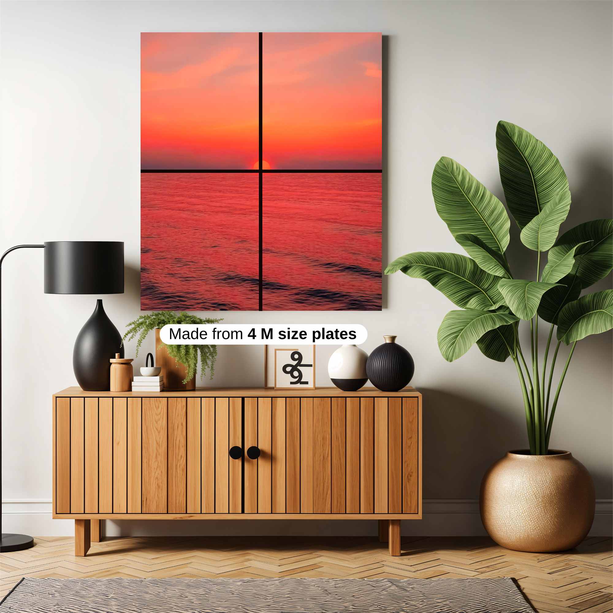 Sunset Serenity Safe Wall Magnetic / M