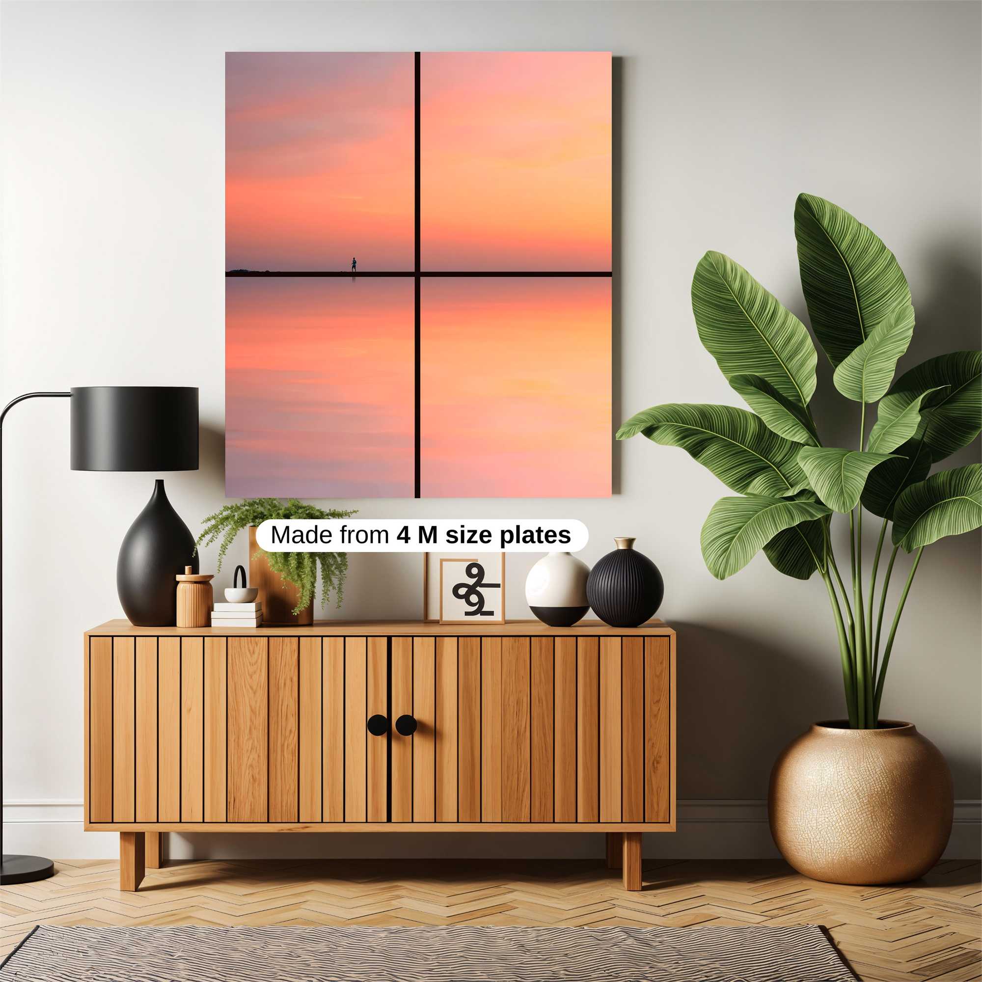 Sunset Serenity Safe Wall Magnetic / M