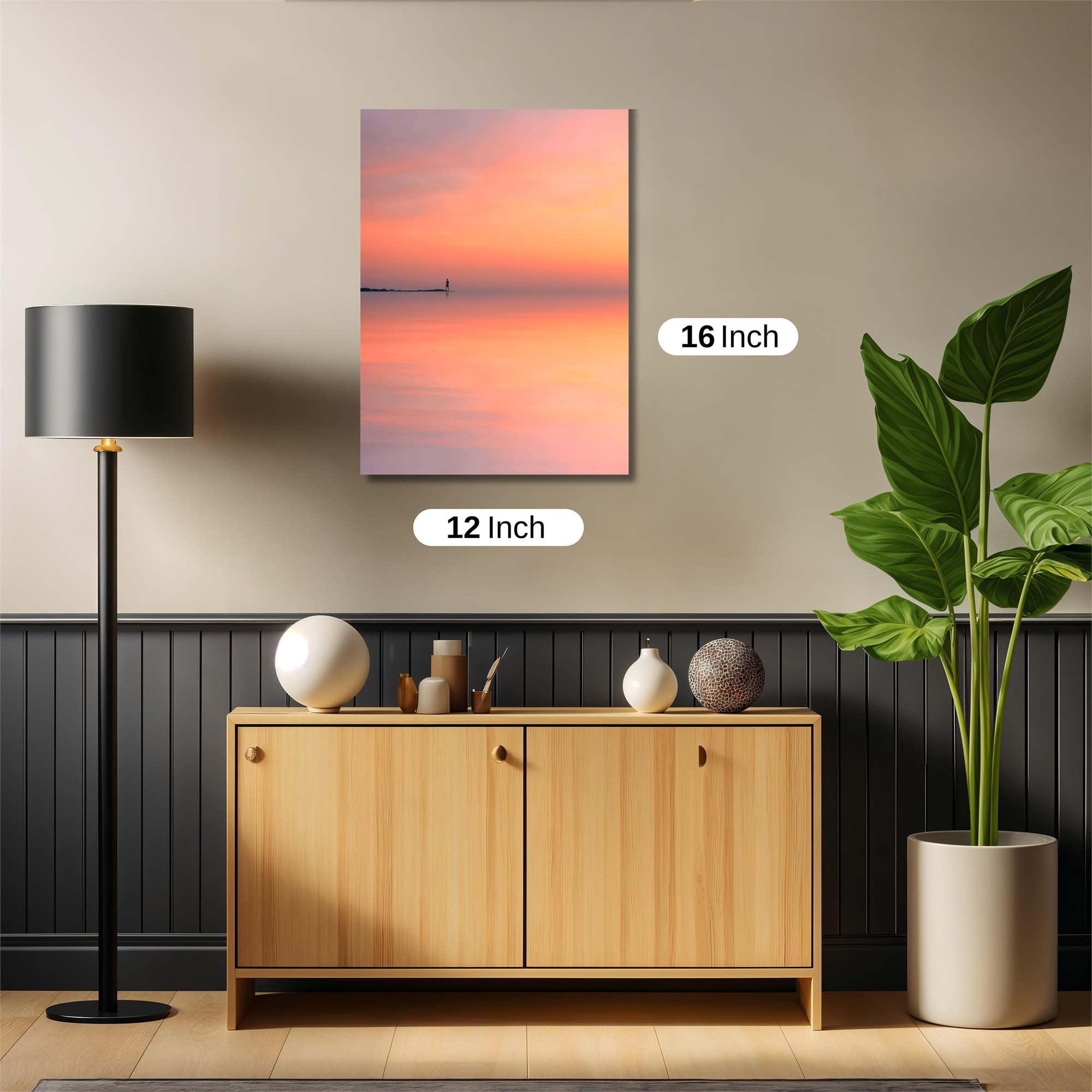 Sunset Serenity Safe Wall Magnetic / M